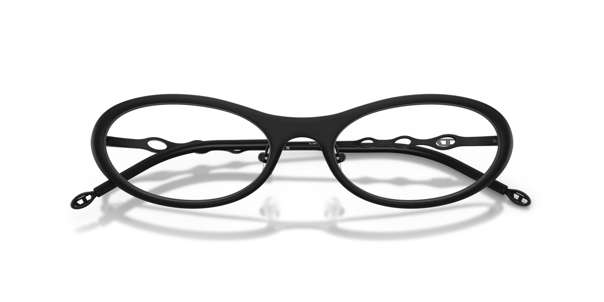 DIESEL DL5001 1013 Montature da vista Metallo Nero Rotonda Normale - immagine 2