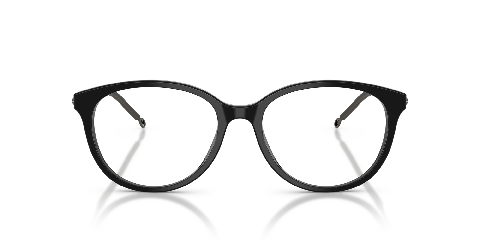 DIESEL DL4007 2001 Montature da vista Acetato Nero Rotonda Normale - immagine 3