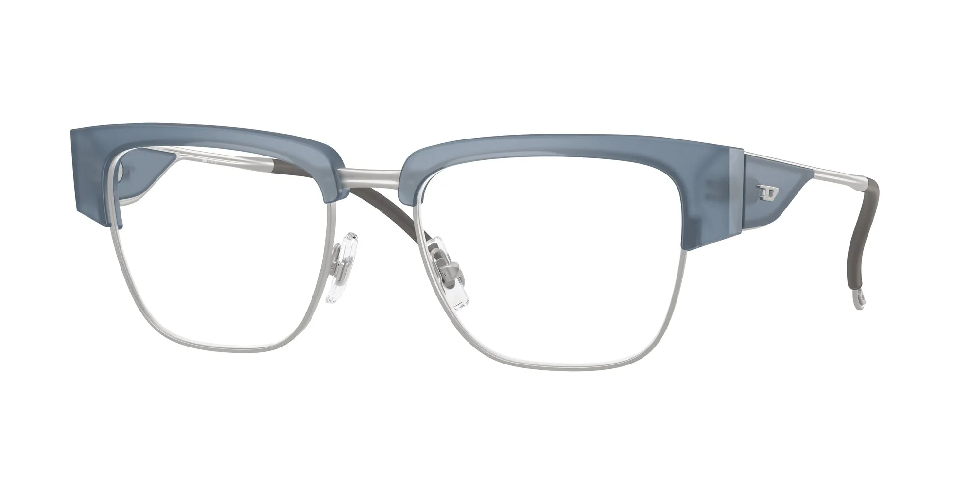 DIESEL DL4005 2020 Montature da vista Acetato Blu Squadrata Normale - immagine 1