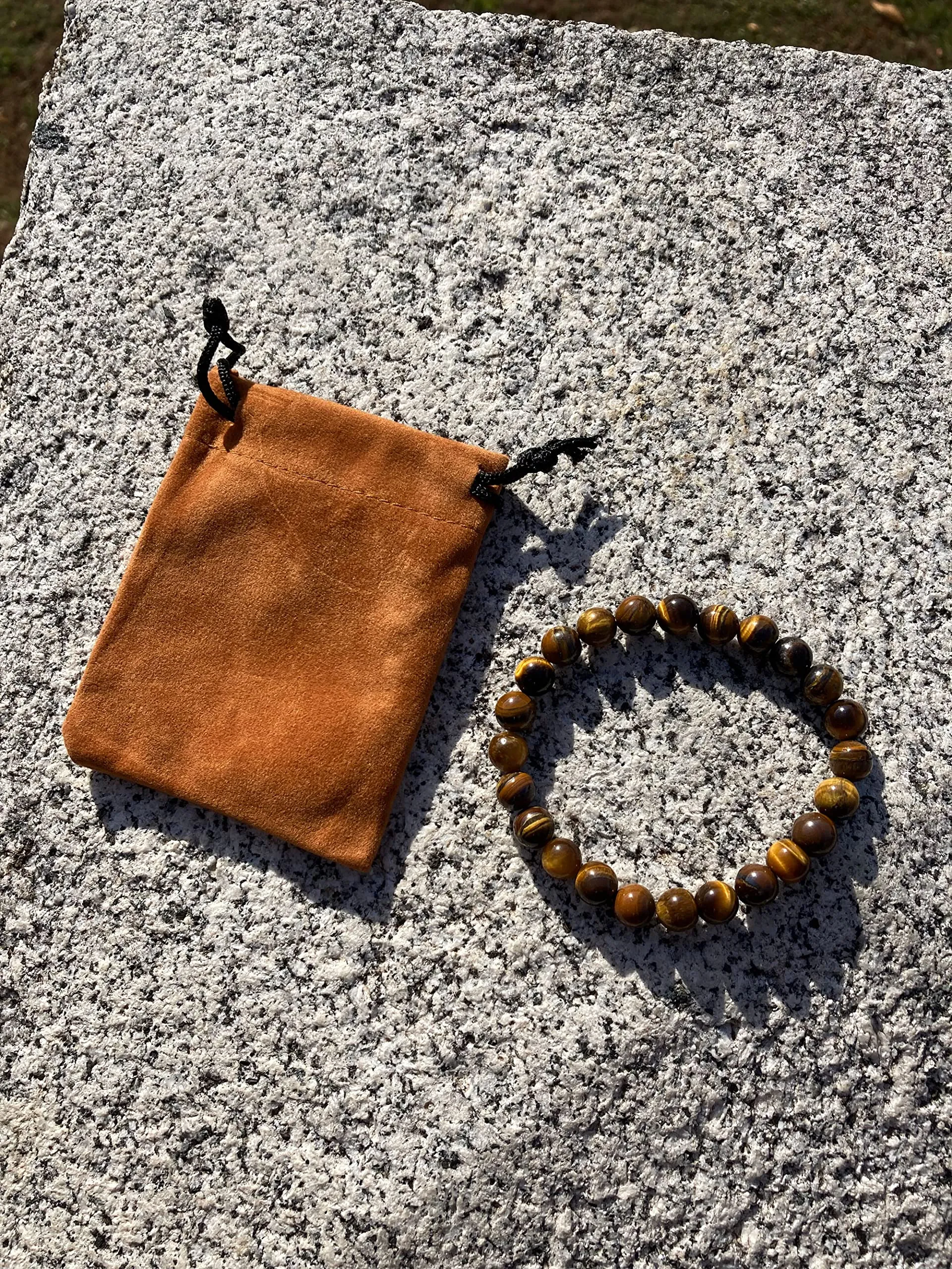 Bracciale in pietra naturale (Occhio di tigre) - immagine 3