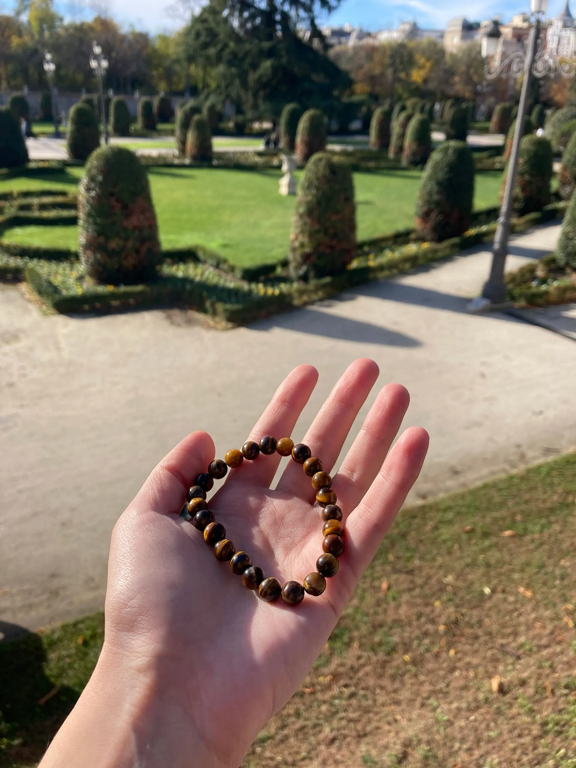 Bracciale in pietra naturale (Occhio di tigre) - immagine 5