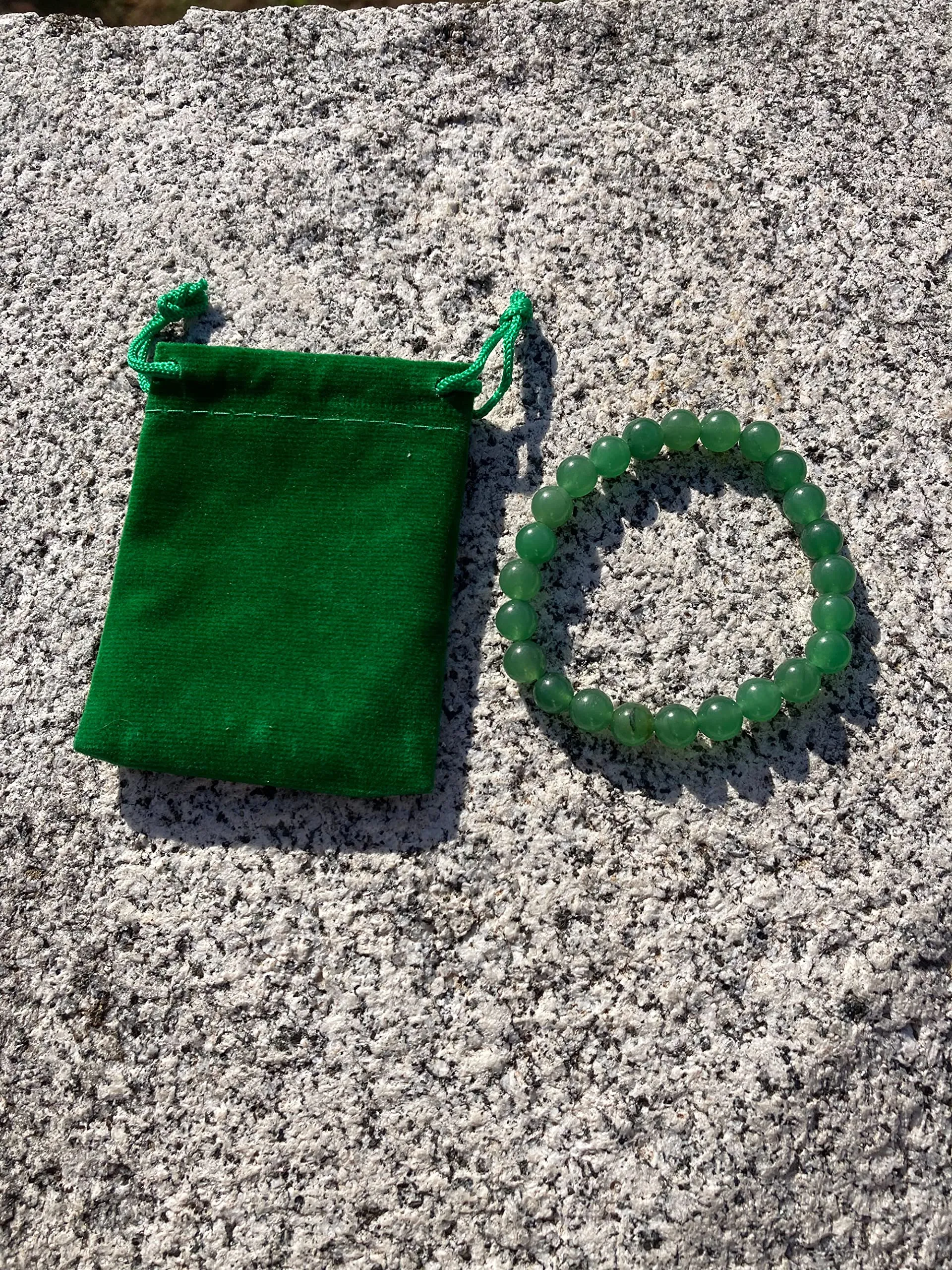 Bracciale in pietra naturale (Avventurina) - immagine 5