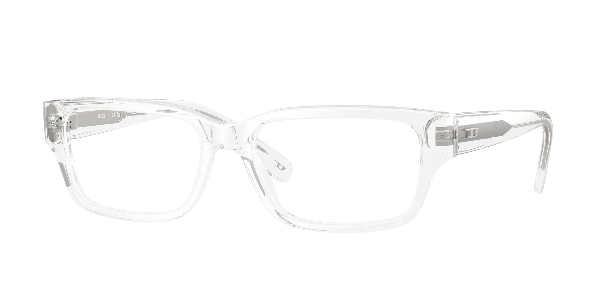 DIESEL DL4002 2005 Montature da vista Acetato Trasparente Squadrata Normale - immagine 1