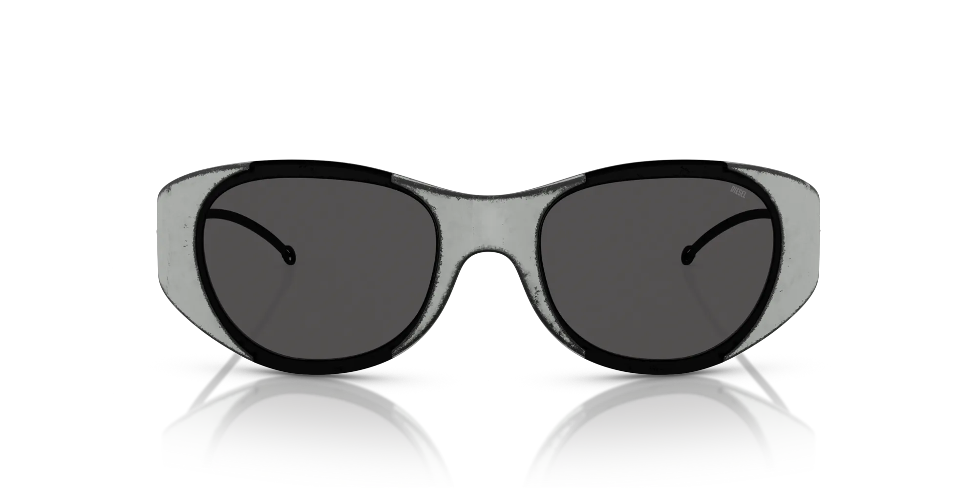 DIESEL DL3003 509/87 Occhiali da sole Iniettato Multi-colore Grigio Rotonda Normale - immagine 3