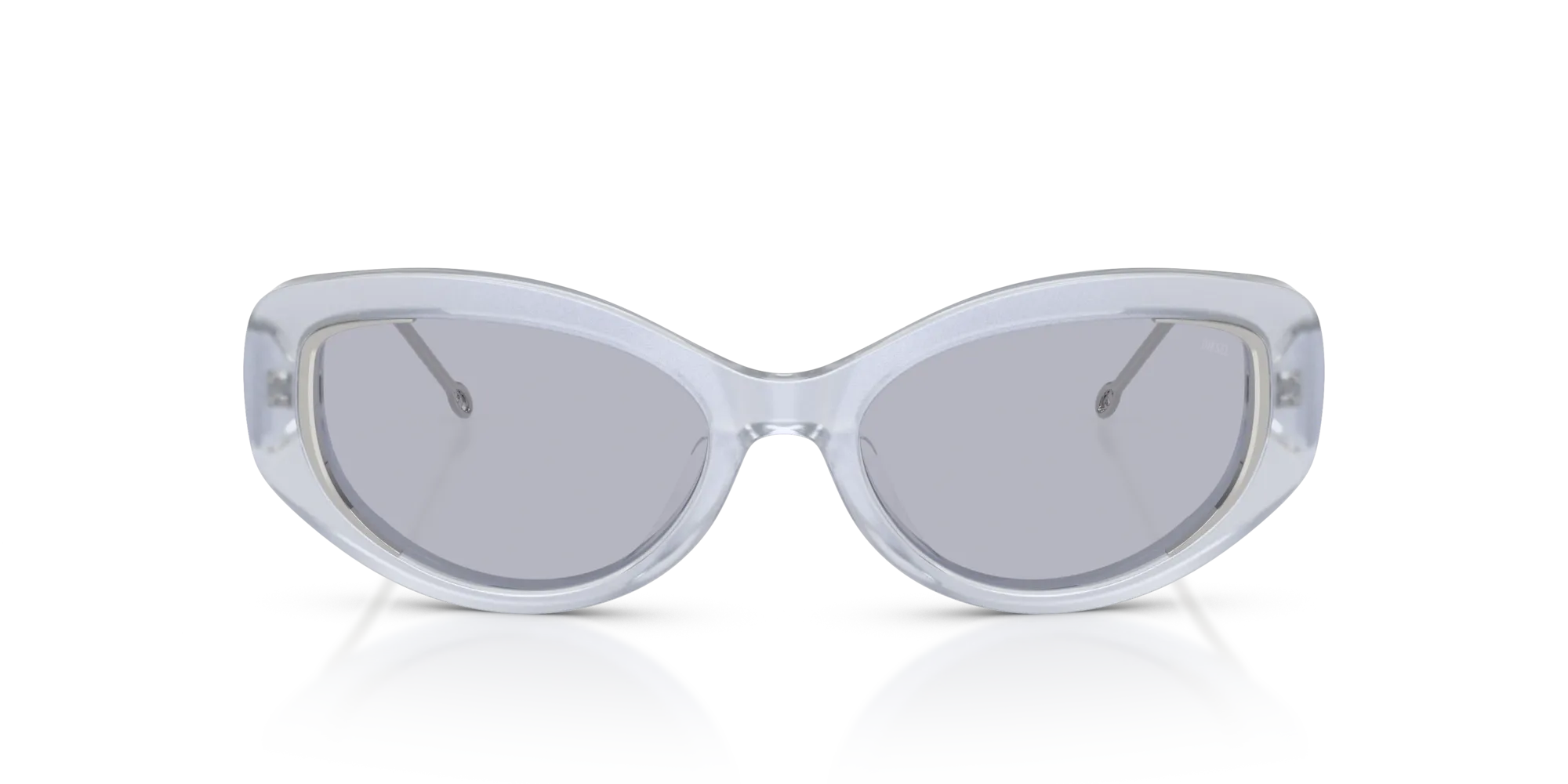DIESEL DL2001MU 722/1 Occhiali da sole Acetato Blu Viola Rotonda Normale - immagine 3