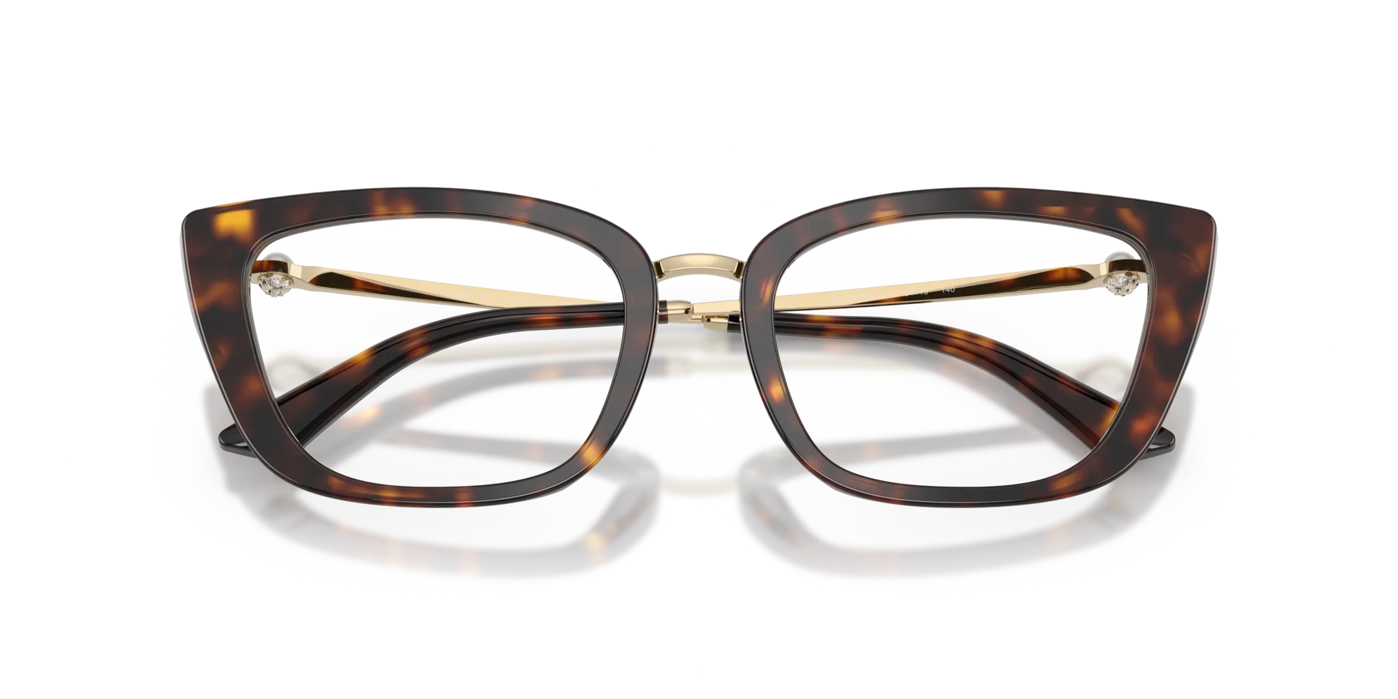 Jimmy Choo JC3034HB 5002 Montature da vista Acetato Tartaruga Cat Eye Normale - immagine 2