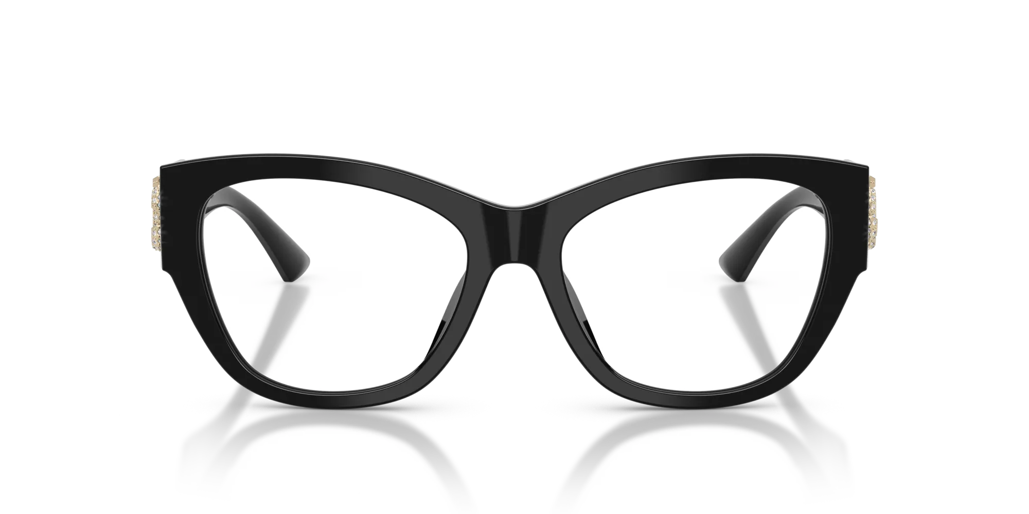 Jimmy Choo JC3033BU 5000 Montature da vista Acetato Nero Pantos Normale - immagine 3