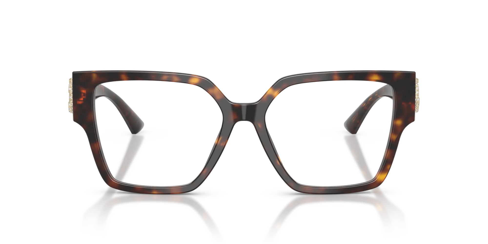 Jimmy Choo JC3032B 5002 Montature da vista Acetato Tartaruga Squadrata Normale - immagine 3