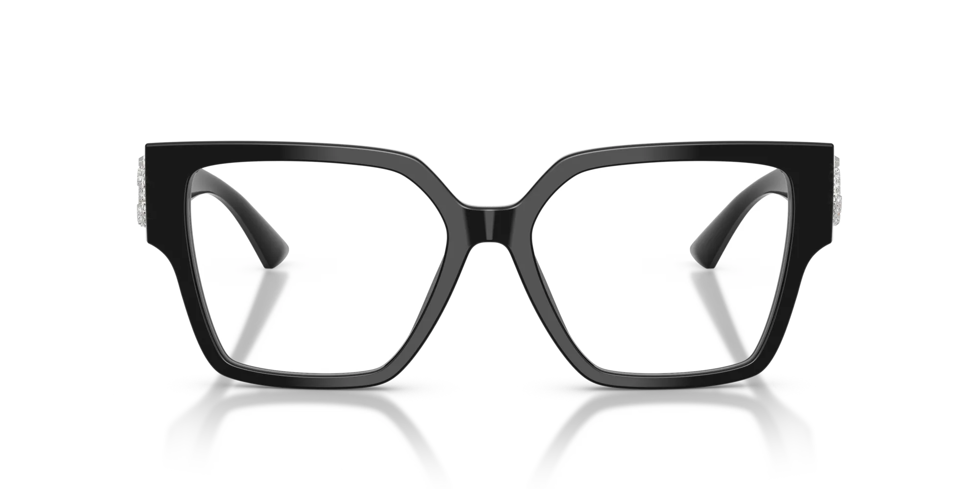 Jimmy Choo JC3032B 5000 Montature da vista Acetato Nero Squadrata Normale - immagine 3