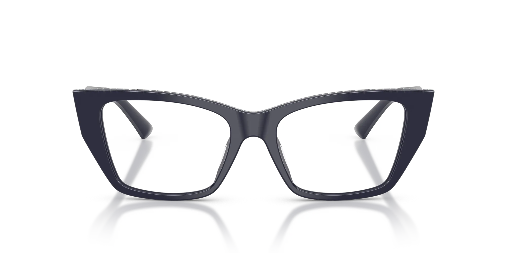 Jimmy Choo JC3031BU 5016 Montature da vista Acetato Blu Cat Eye Normale - immagine 3