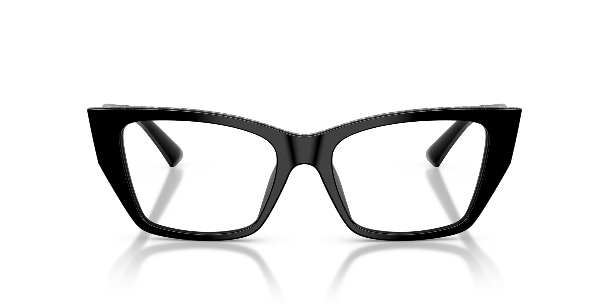 Jimmy Choo JC3031BU 5000 Montature da vista Acetato Nero Cat Eye Normale - immagine 3