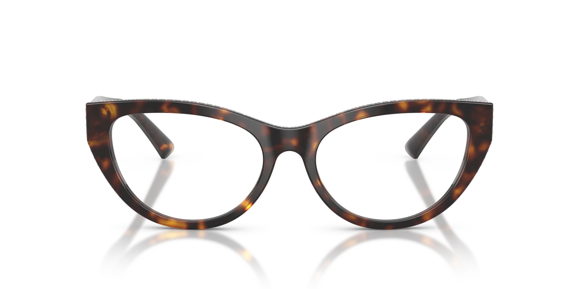 Jimmy Choo JC3030B 5002 Montature da vista Acetato Tartaruga Cat Eye Normale - immagine 3