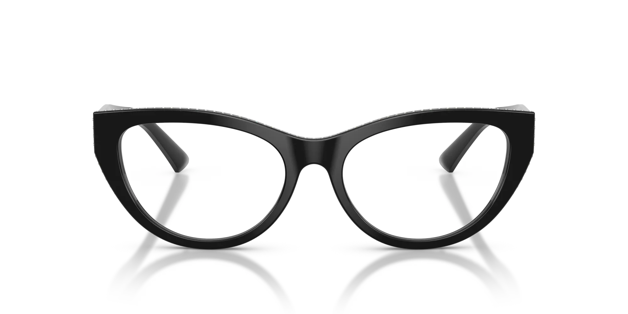 Jimmy Choo JC3030B 5000 Montature da vista Acetato Nero Cat Eye Normale - immagine 3