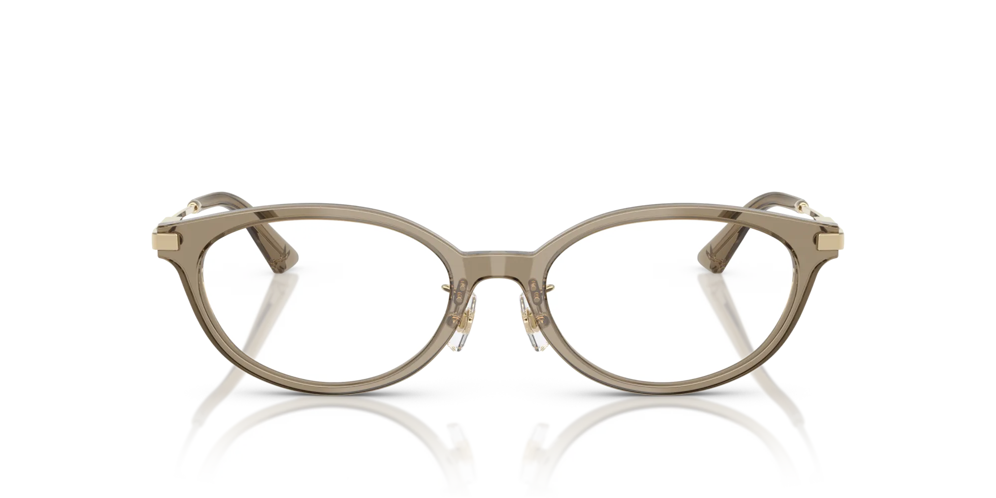 Jimmy Choo JC3029D 5051 Montature da vista Acetato Marrone Rotonda Normale - immagine 3