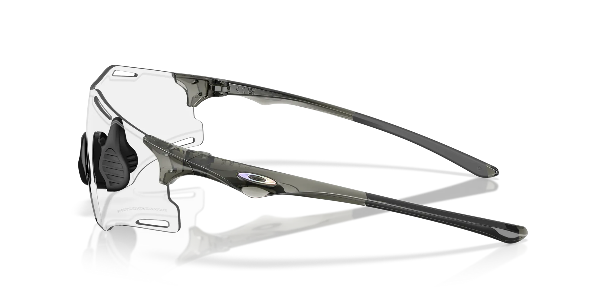 Oakley OO9512D CYBR ZERO 951206 Occhiali da sole O_Matter Nero Grigio Squadrata Fotocromatiche - immagine 4