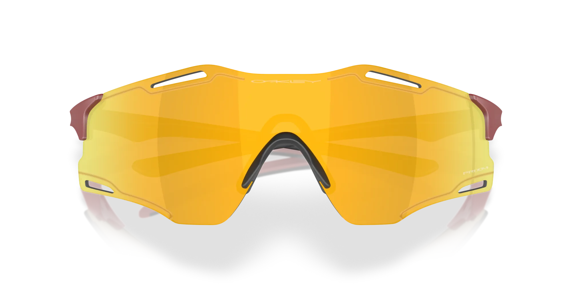 Oakley OO9512D CYBR ZERO 951203 Occhiali da sole O_Matter Rosso Oro Squadrata Normale - immagine 2