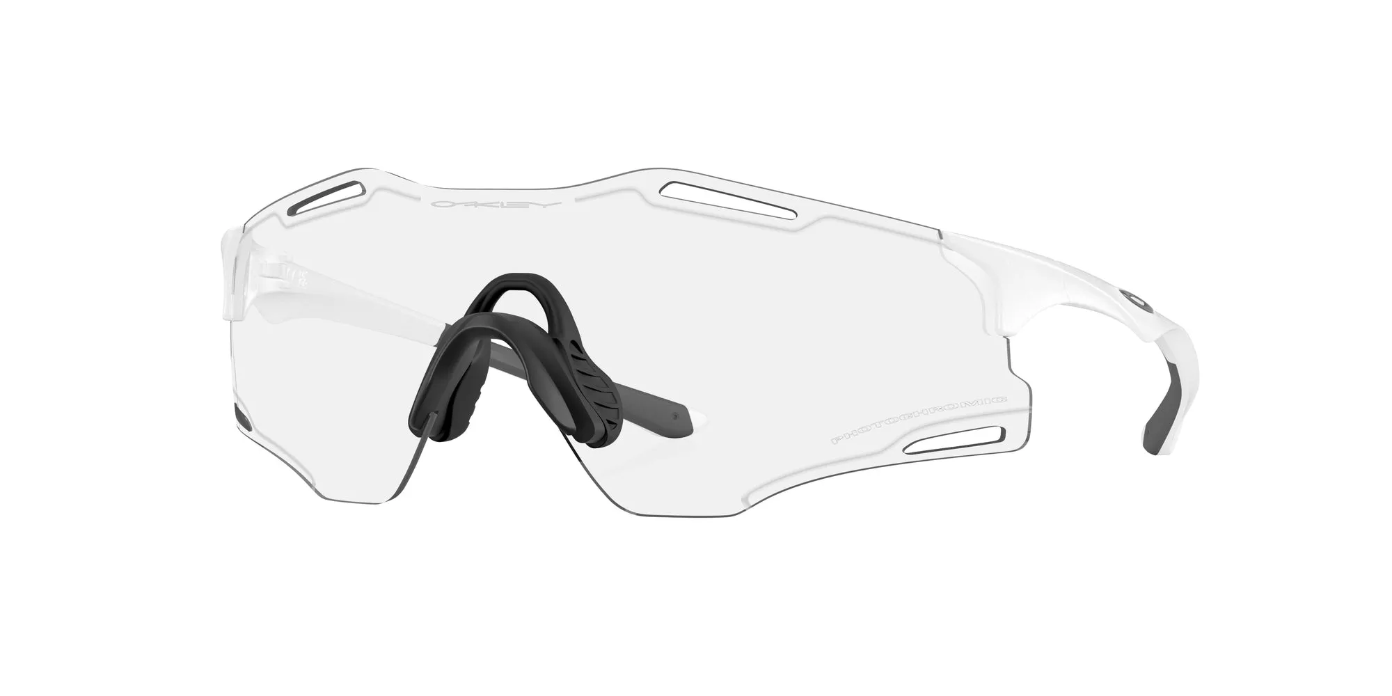 Oakley OO9512D CYBR ZERO 951201 Occhiali da sole O_Matter Bianco Grigio Squadrata Fotocromatiche - immagine 1