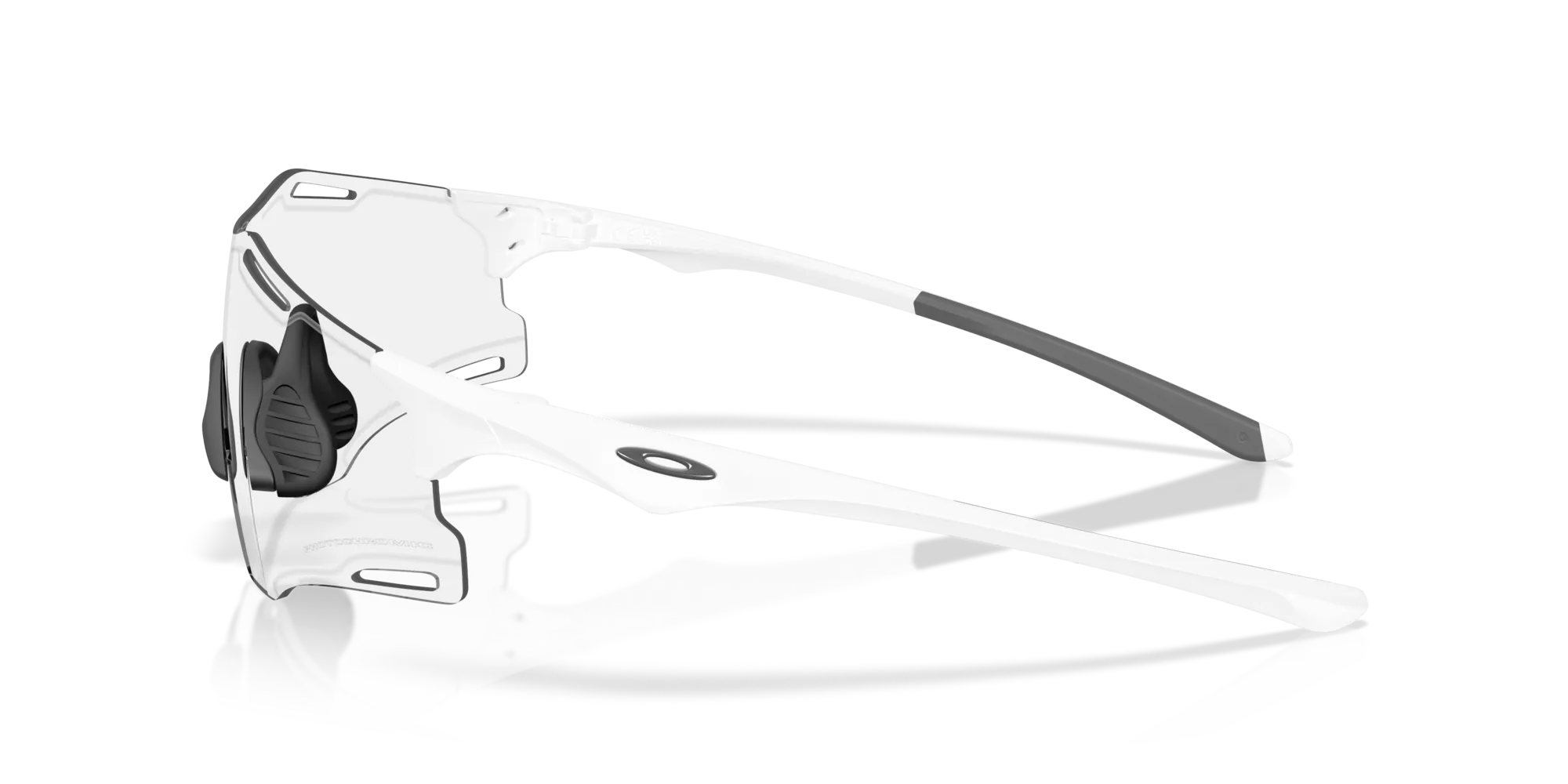 Oakley OO9512D CYBR ZERO 951201 Occhiali da sole O_Matter Bianco Grigio Squadrata Fotocromatiche - immagine 4