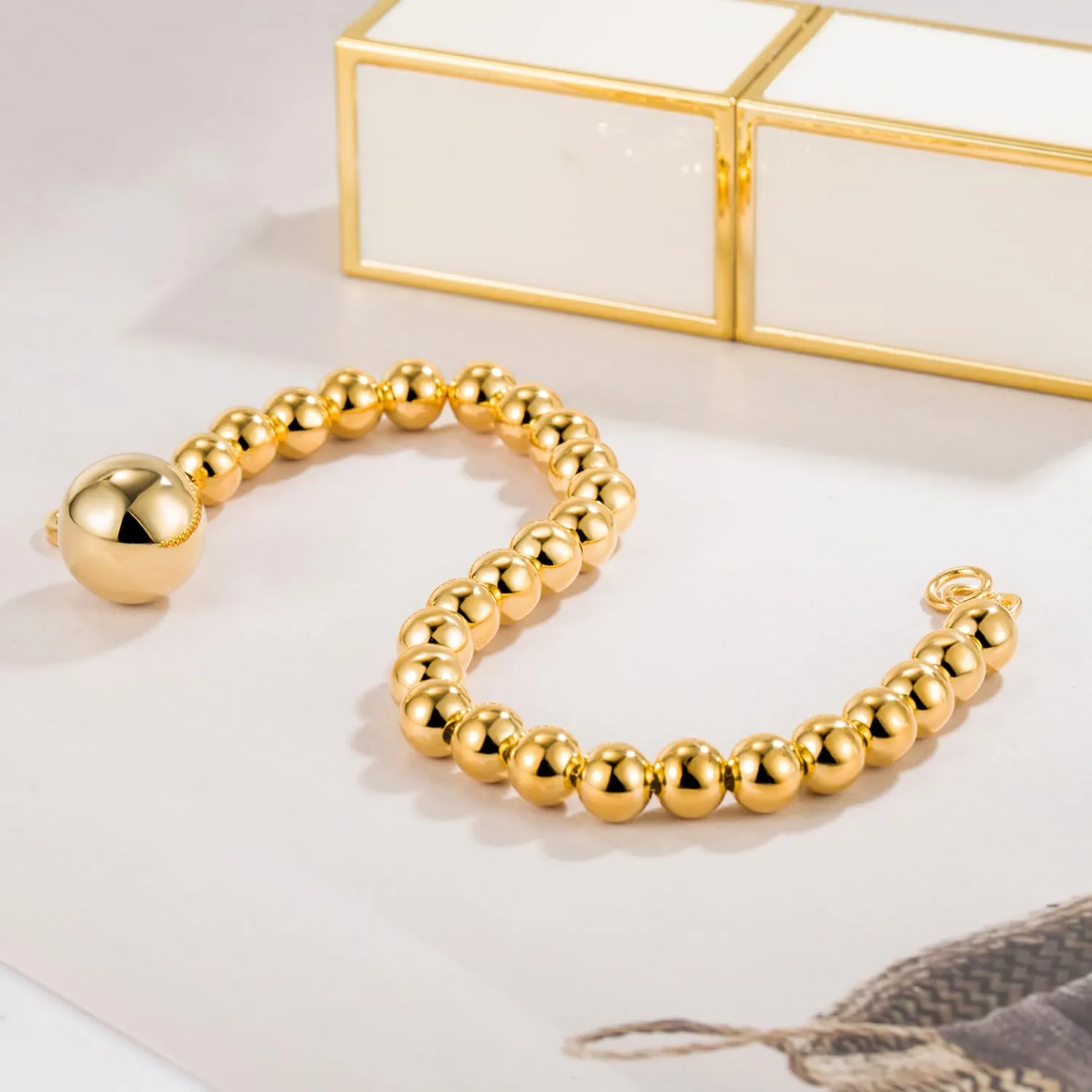 Dankadi Bracciale di Perle per Donna in Argento 925 Larghezza 4MM 6MM Senza e Con Ciondolo a Cuore, Lunghezza 13-21CM Doré Oro Rosa Regalo Festa della Mamma Uomo, 19CM, Argento - immagine 5