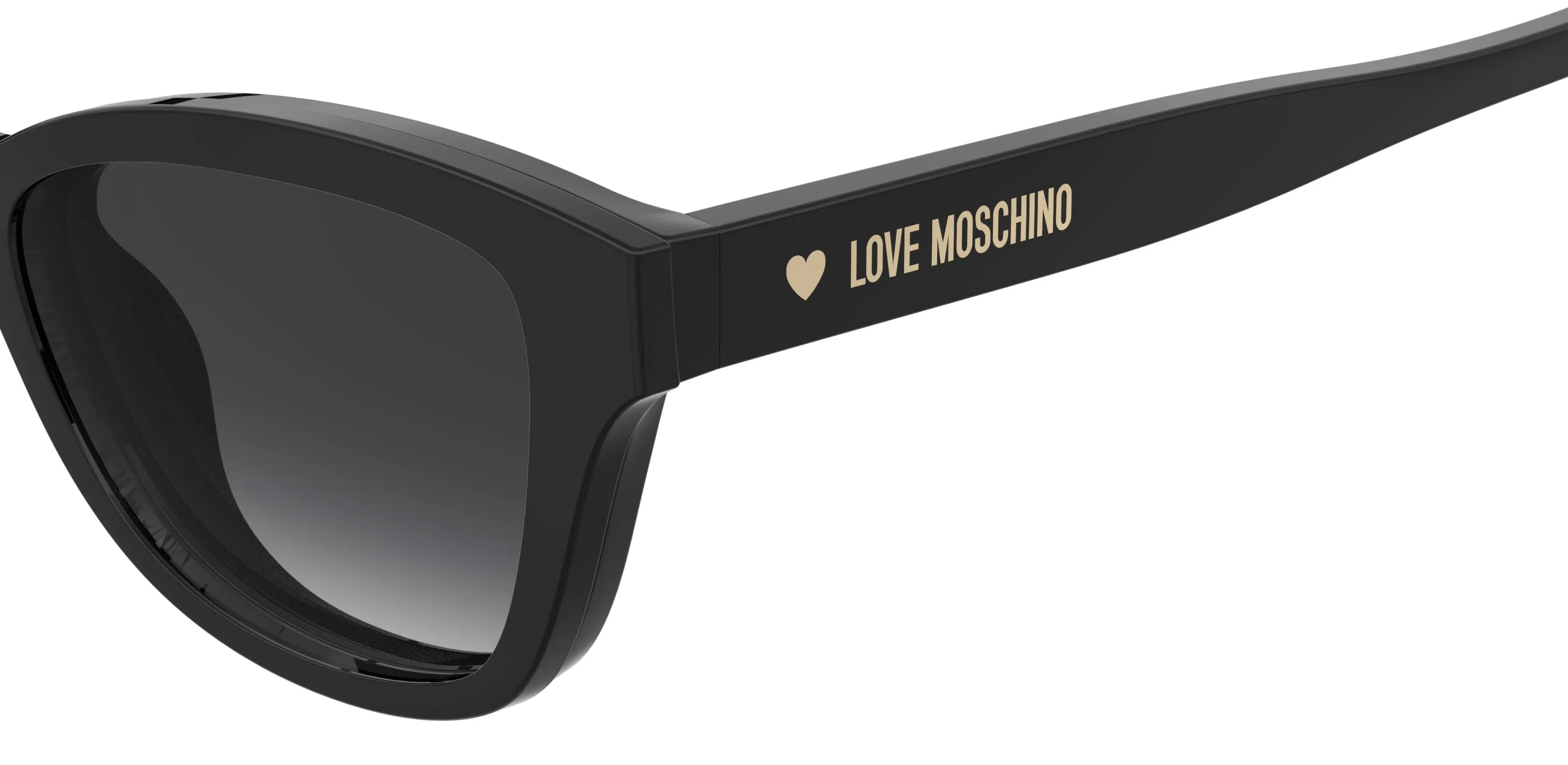 Moschino Junior Moschino MOL657/C/TN 807/9O Montature da vista bambino Polyamide Nero Grigio Squadrata Normale Sfumato - immagine 3