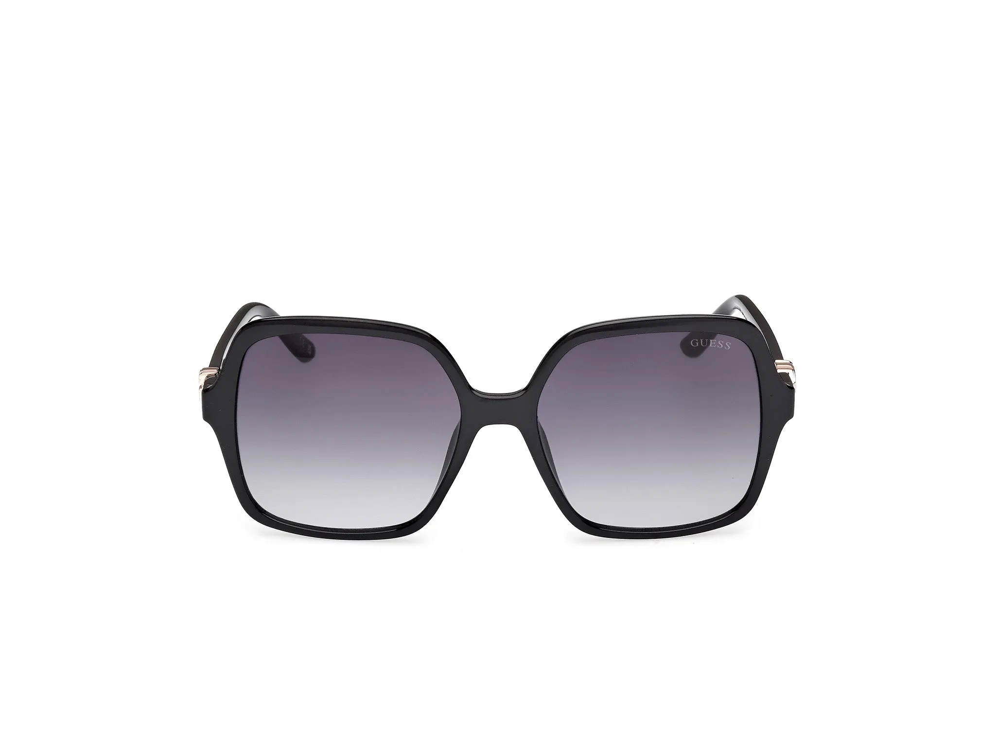 Guess GU00190 01B Occhiali da sole Iniettato Nero Fumo Squadrata Sfumato - immagine 3