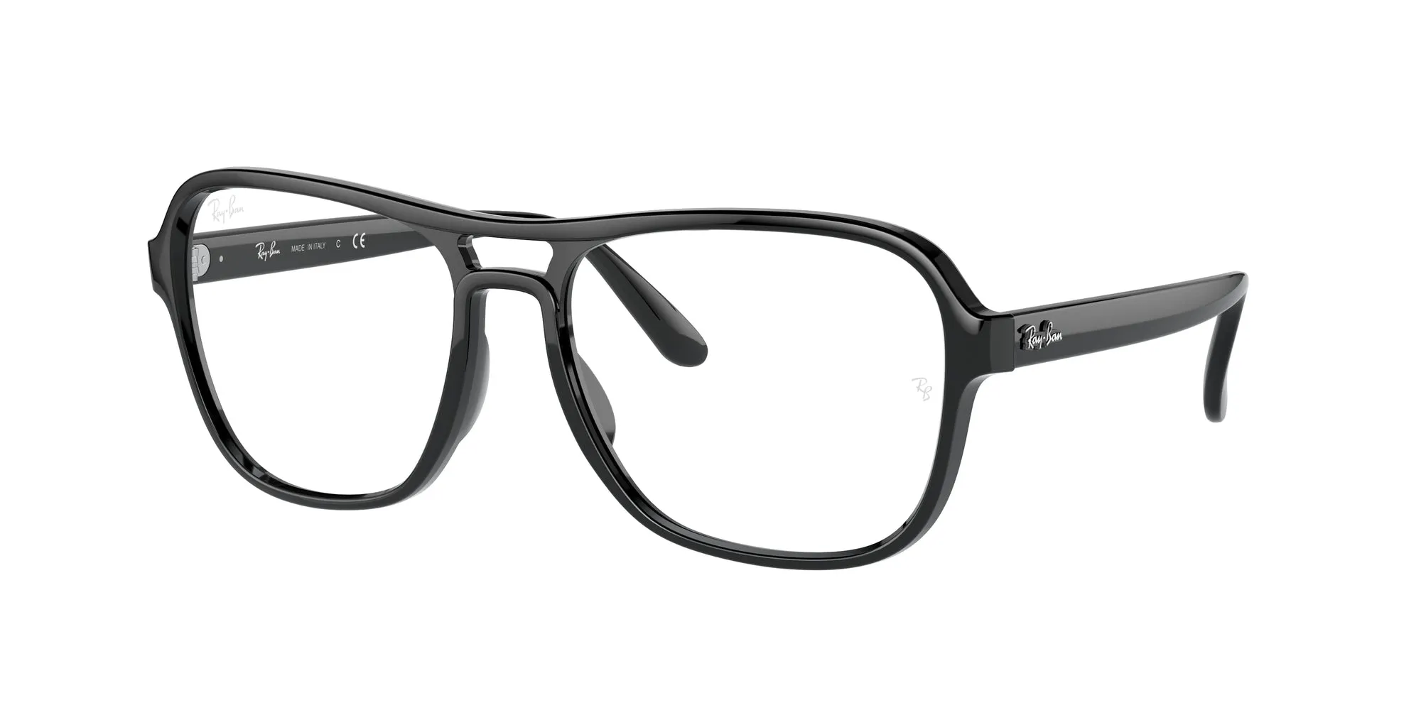 Ray - Ban RX4356V STATESIDE 2000 Montature da vista Plastica Nero Squadrata - immagine 1