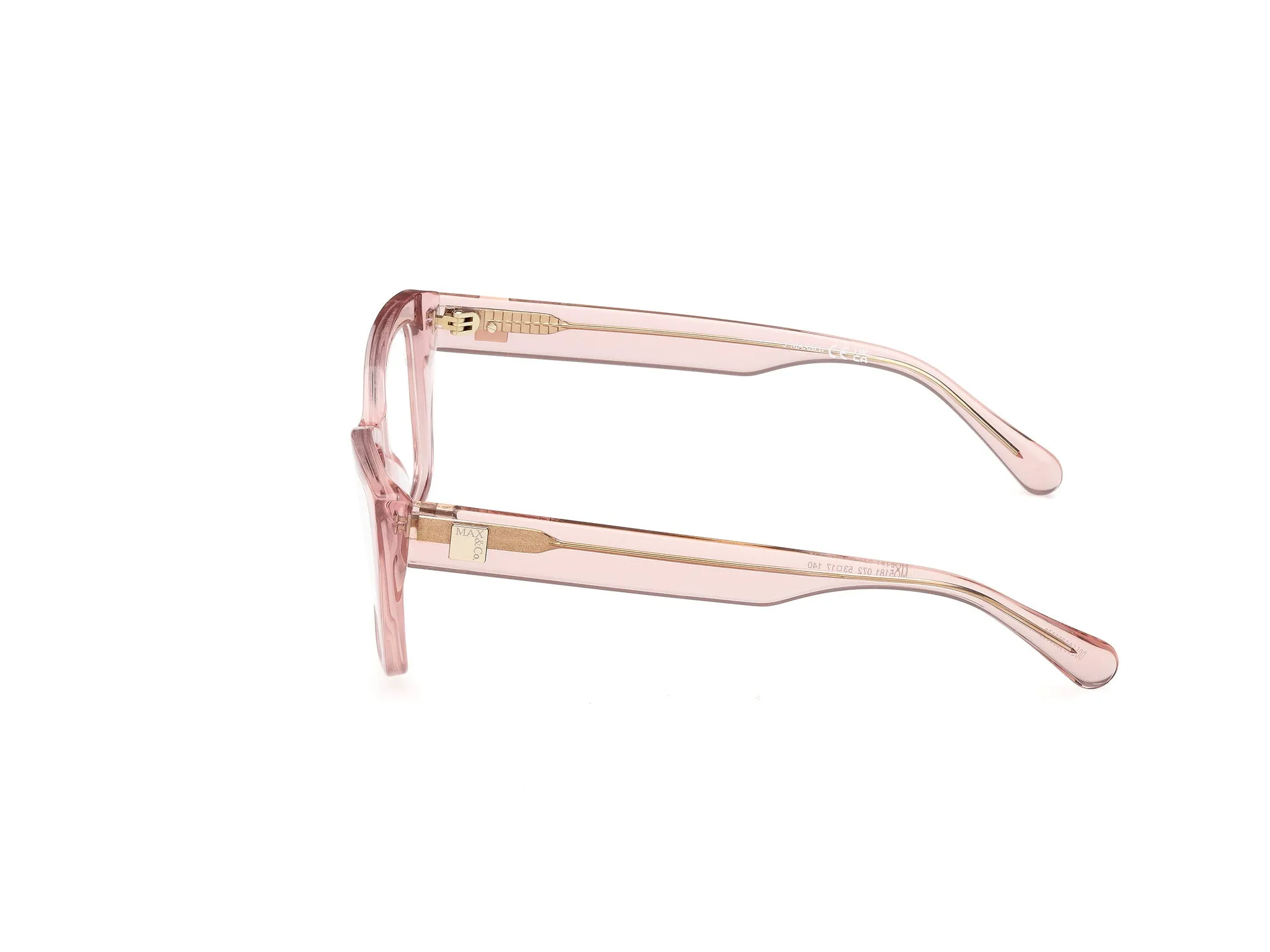MAX&Co MO5181 72 Montature da vista Acetato Rosa Squadrata Normale - immagine 3