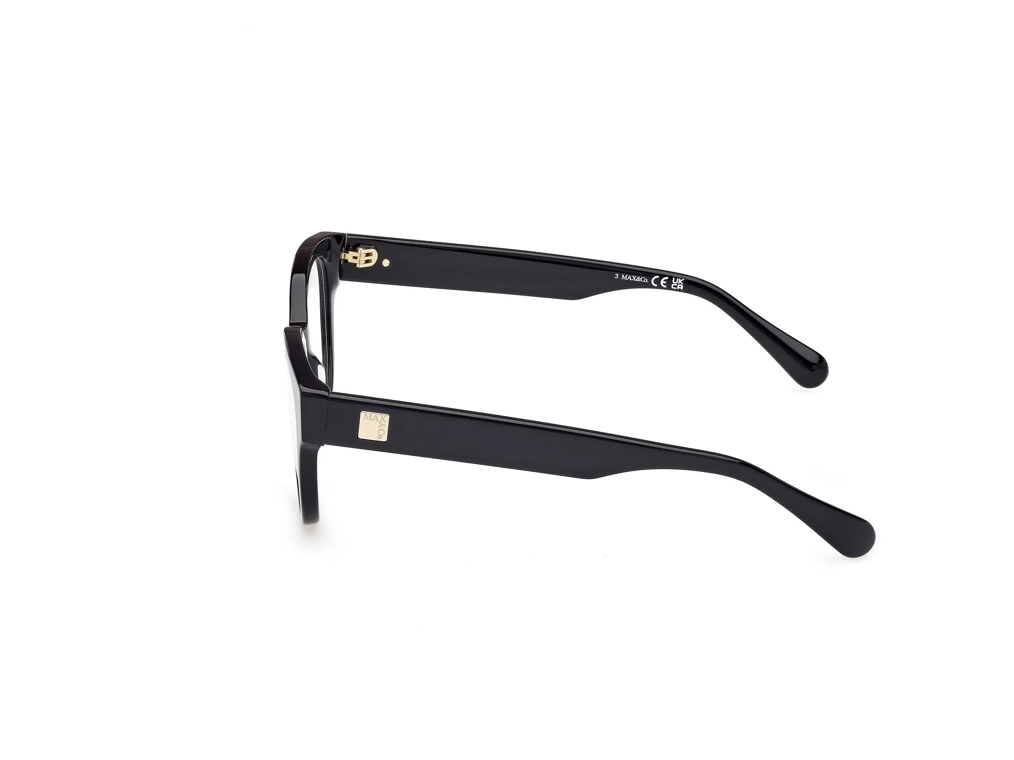 MAX&Co MO5180 1 Montature da vista Acetato Nero Rotonda Normale - immagine 3