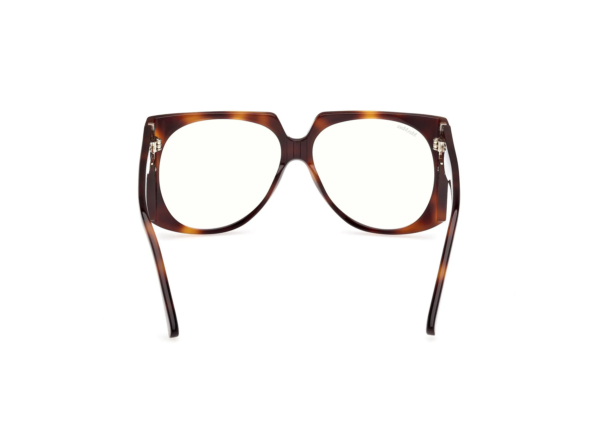 Max Mara MM5181-B 52 Montature da vista Acetato Havana Rotonda Normale - immagine 4