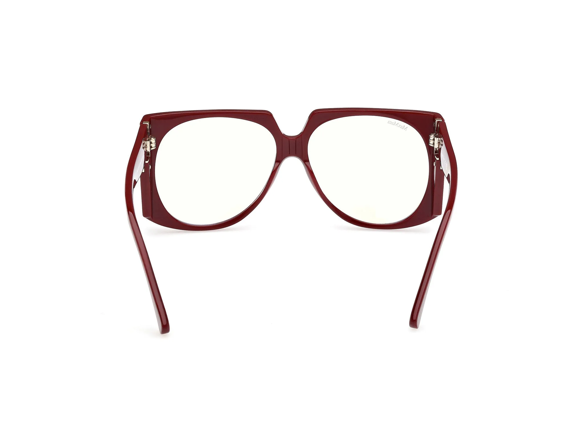 Max Mara MM5181-B 69 Montature da vista Acetato Bordeaux Rotonda Normale - immagine 4