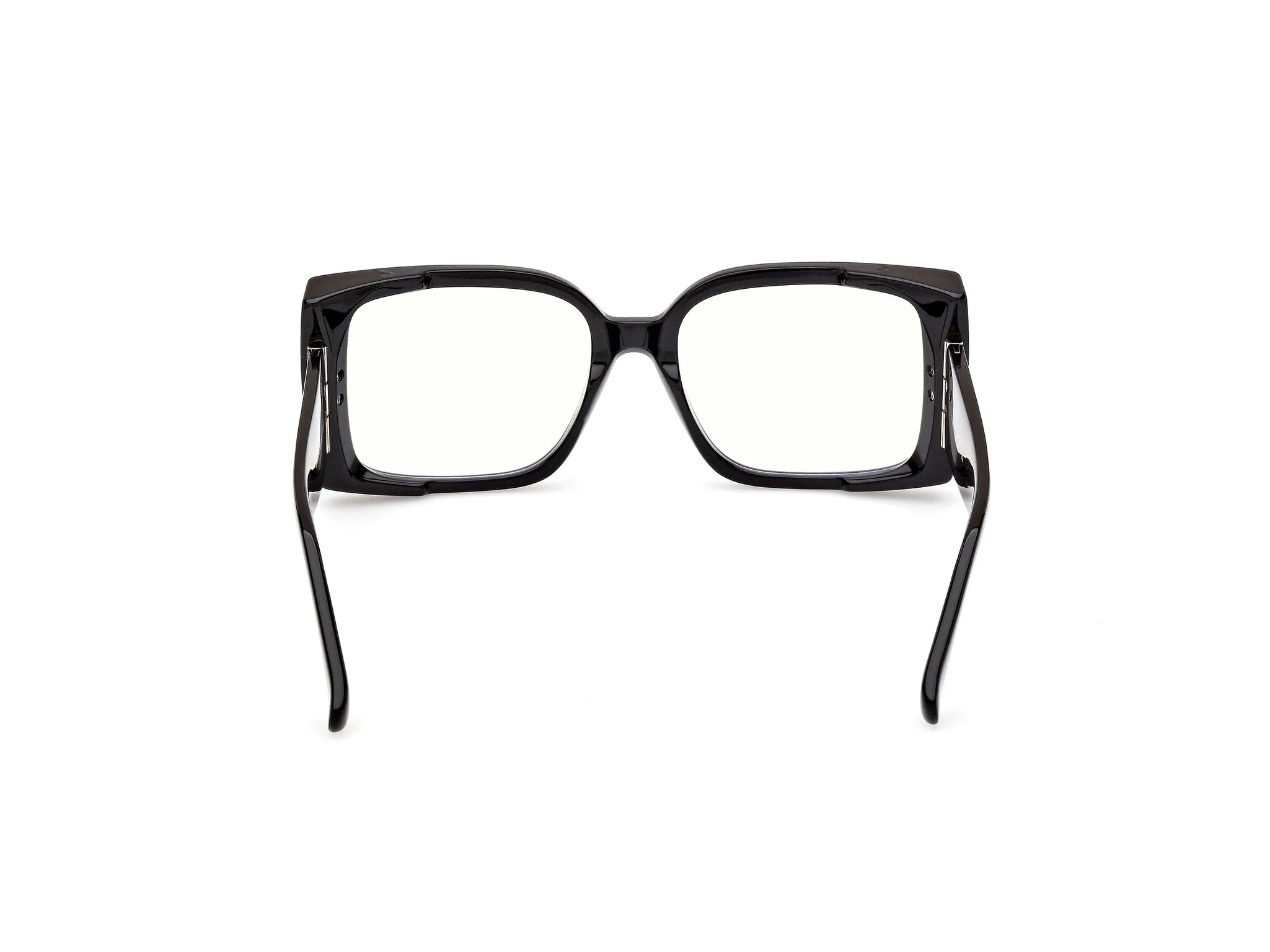 Max Mara MM5173-B 1 Montature da vista Acetato Nero Squadrata Normale - immagine 4