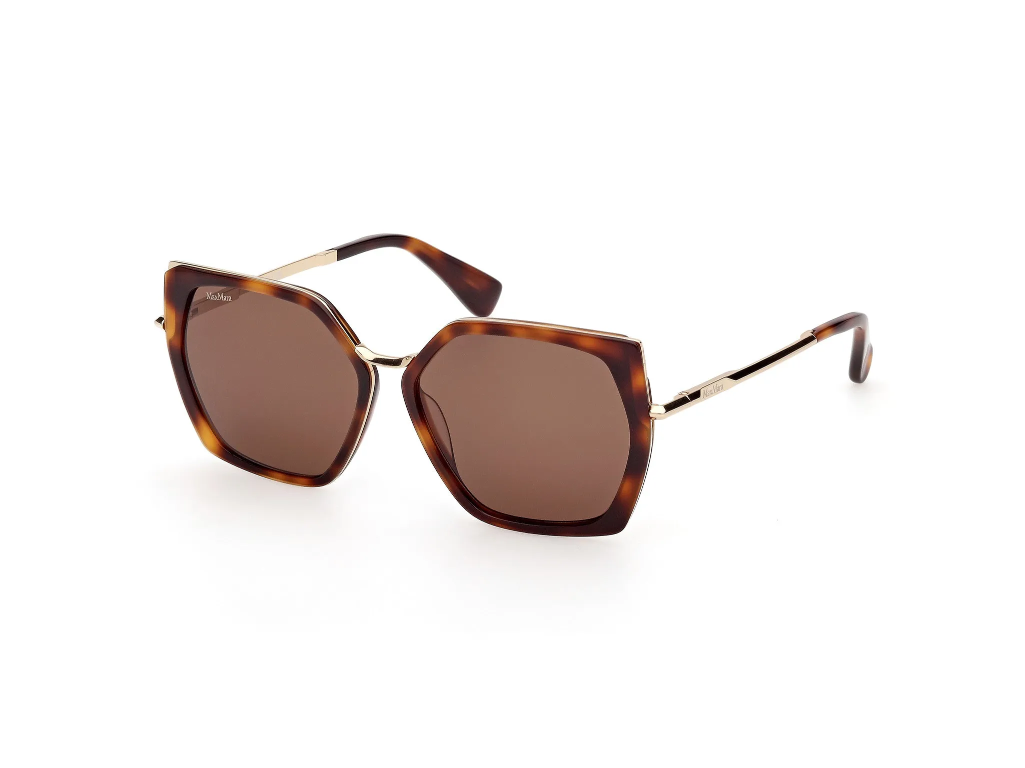 Max Mara MM0136 MILLER-5 52E Occhiali da sole Acetato Geometrica Normale - immagine 1
