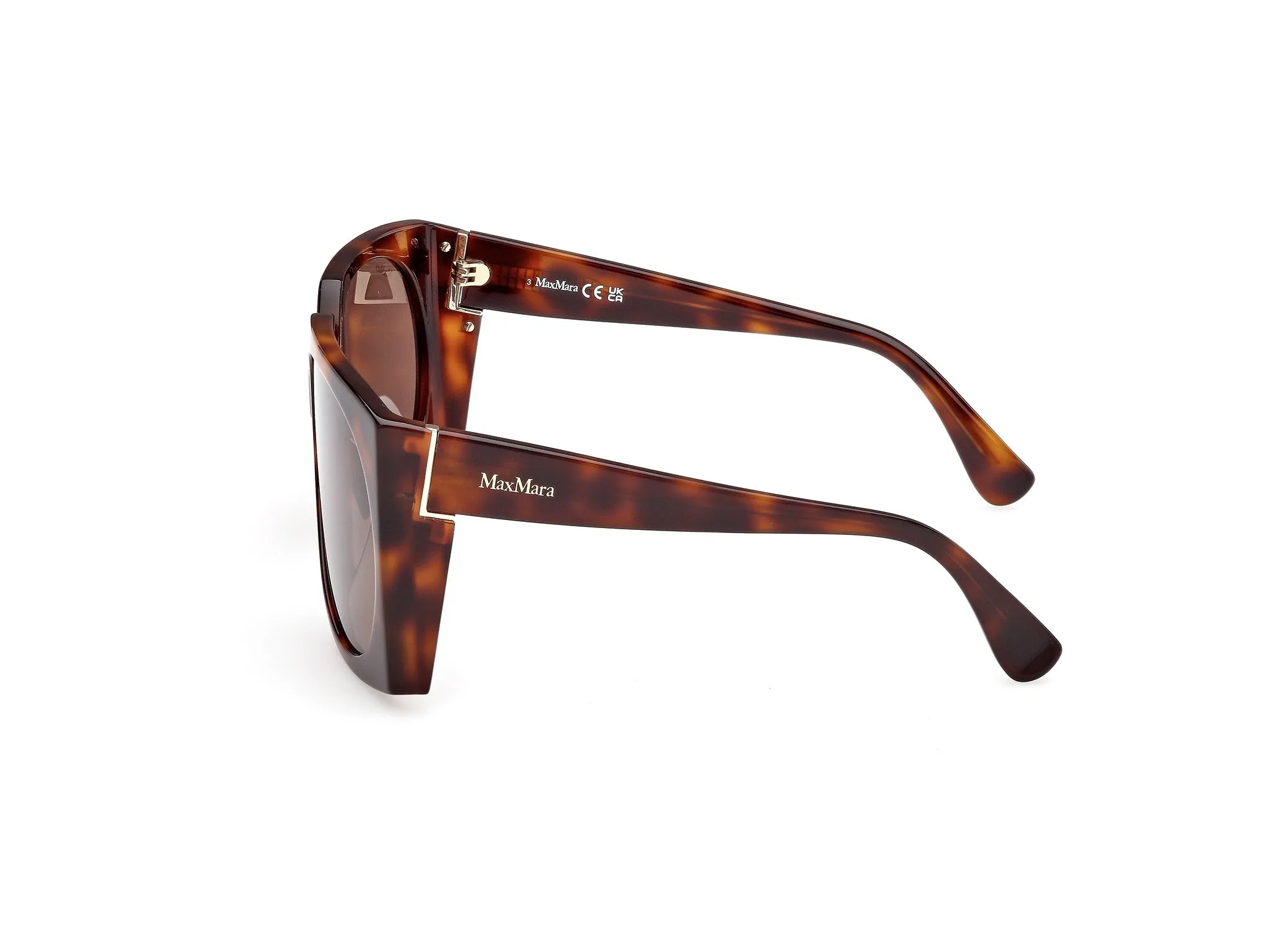 Max Mara MM0133 ANNE 52E Occhiali da sole Acetato Pilot Normale - immagine 3