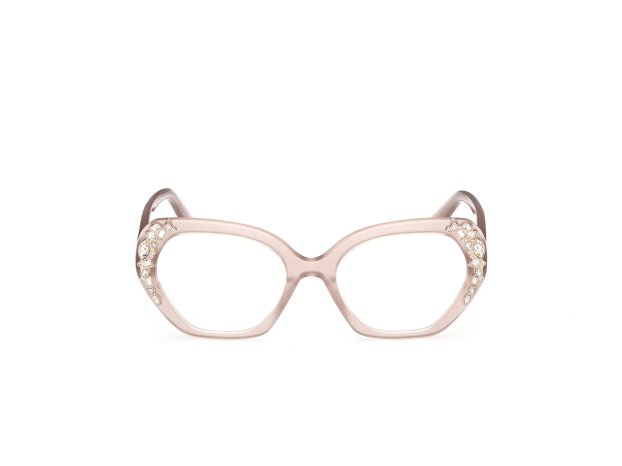 Guess by Marciano GM50039 57 Montature da vista Acetato Beige Geometrica Normale - immagine 2
