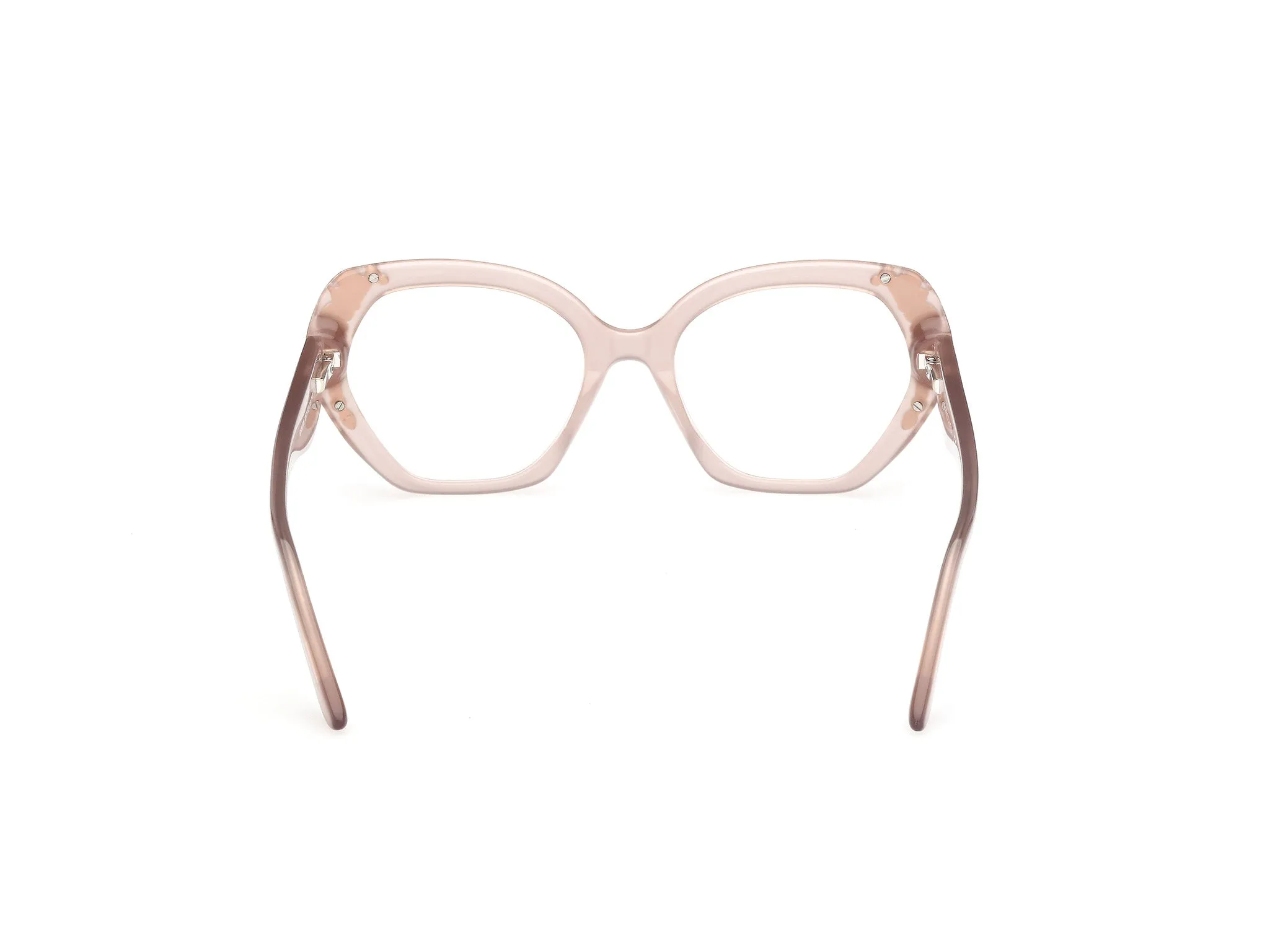 Guess by Marciano GM50039 57 Montature da vista Acetato Beige Geometrica Normale - immagine 4