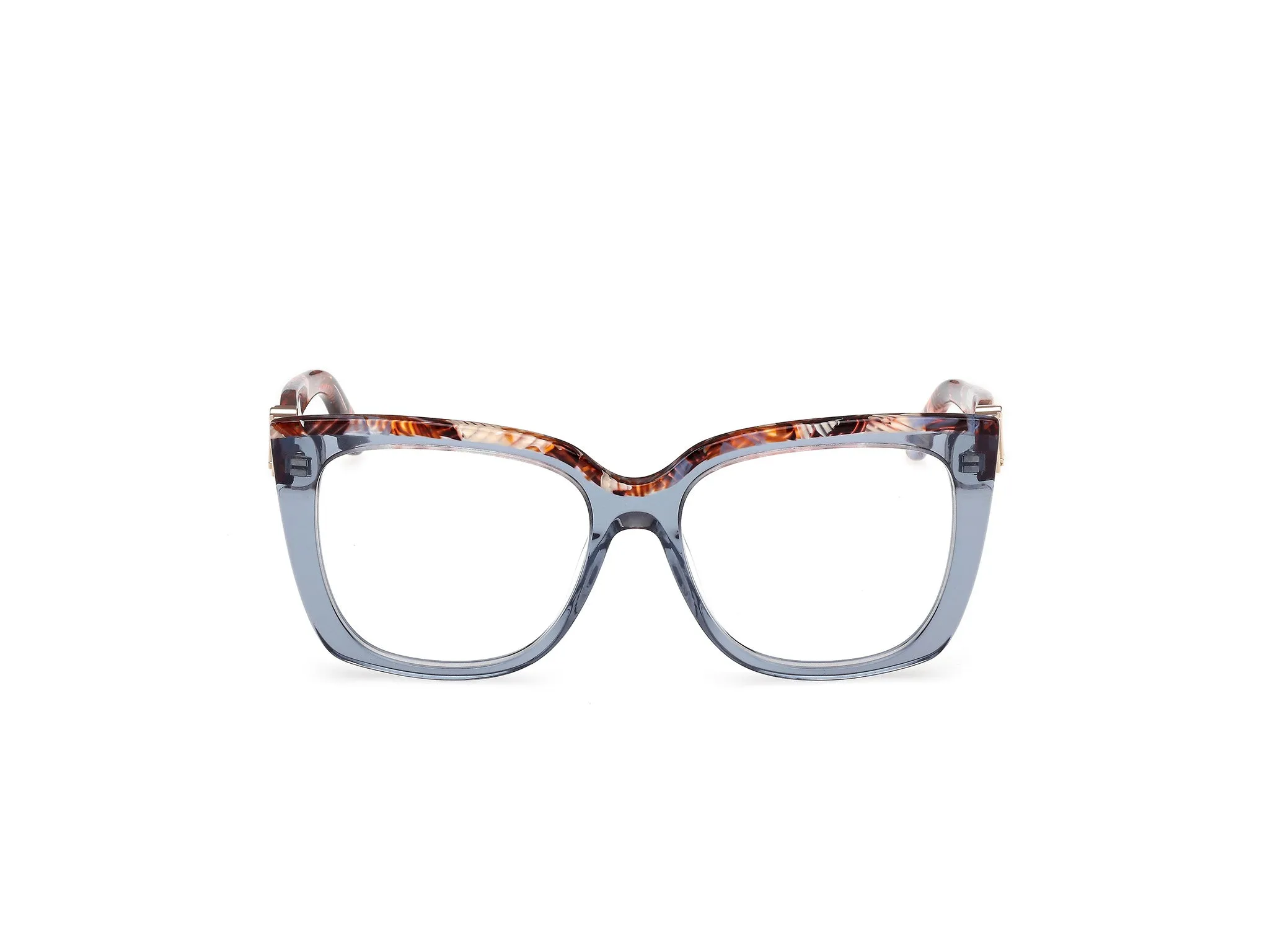 Guess by Marciano GM50032 92 Montature da vista Acetato Blu Squadrata Normale - immagine 2