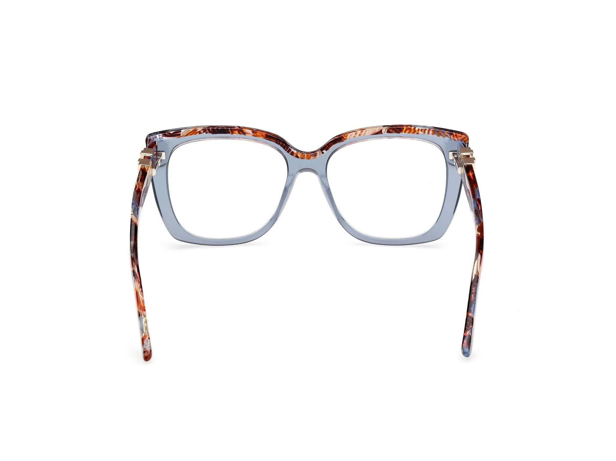 Guess by Marciano GM50032 92 Montature da vista Acetato Blu Squadrata Normale - immagine 4