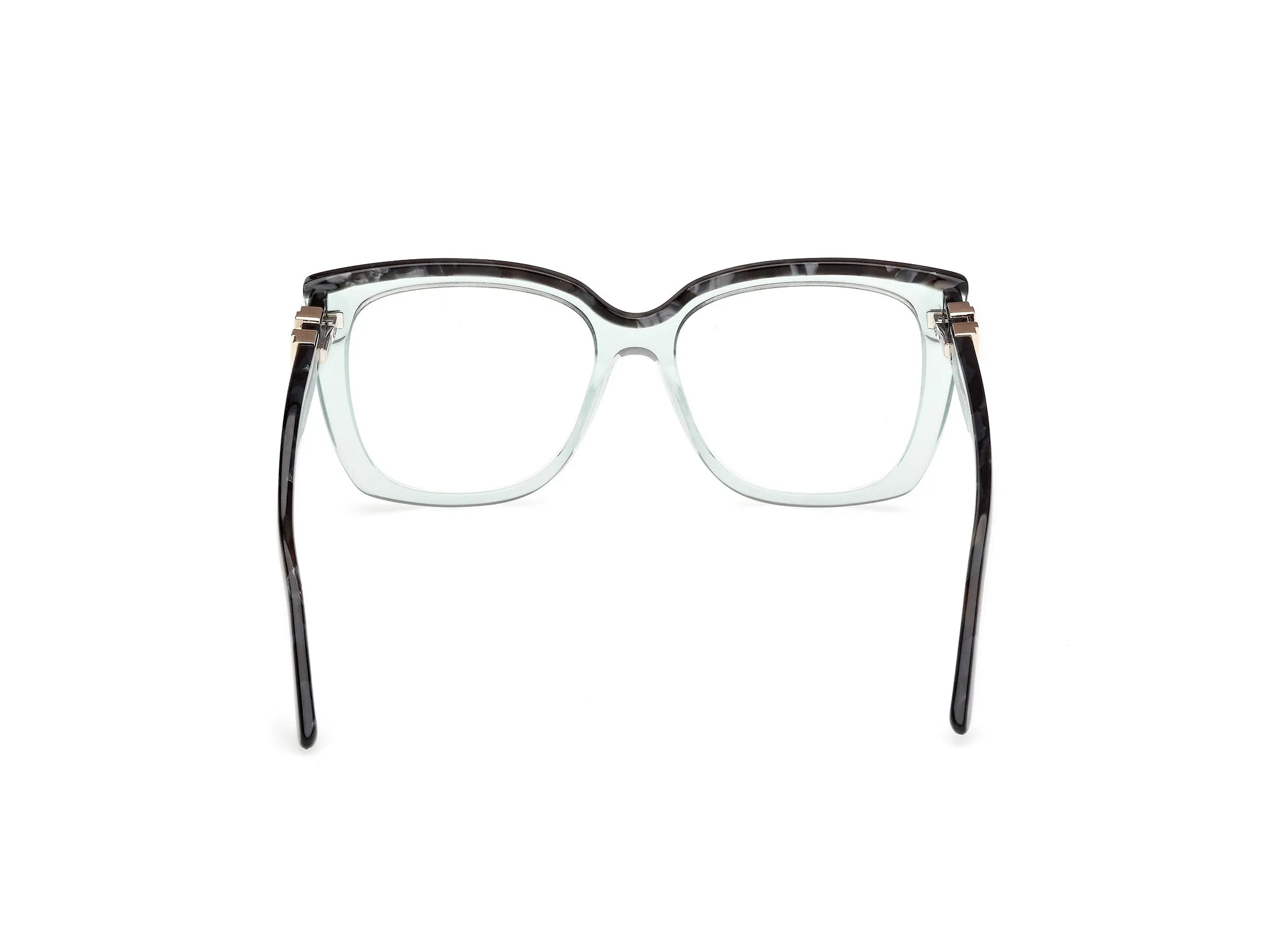 Guess by Marciano GM50032 95 Montature da vista Acetato Verde Squadrata Normale - immagine 4