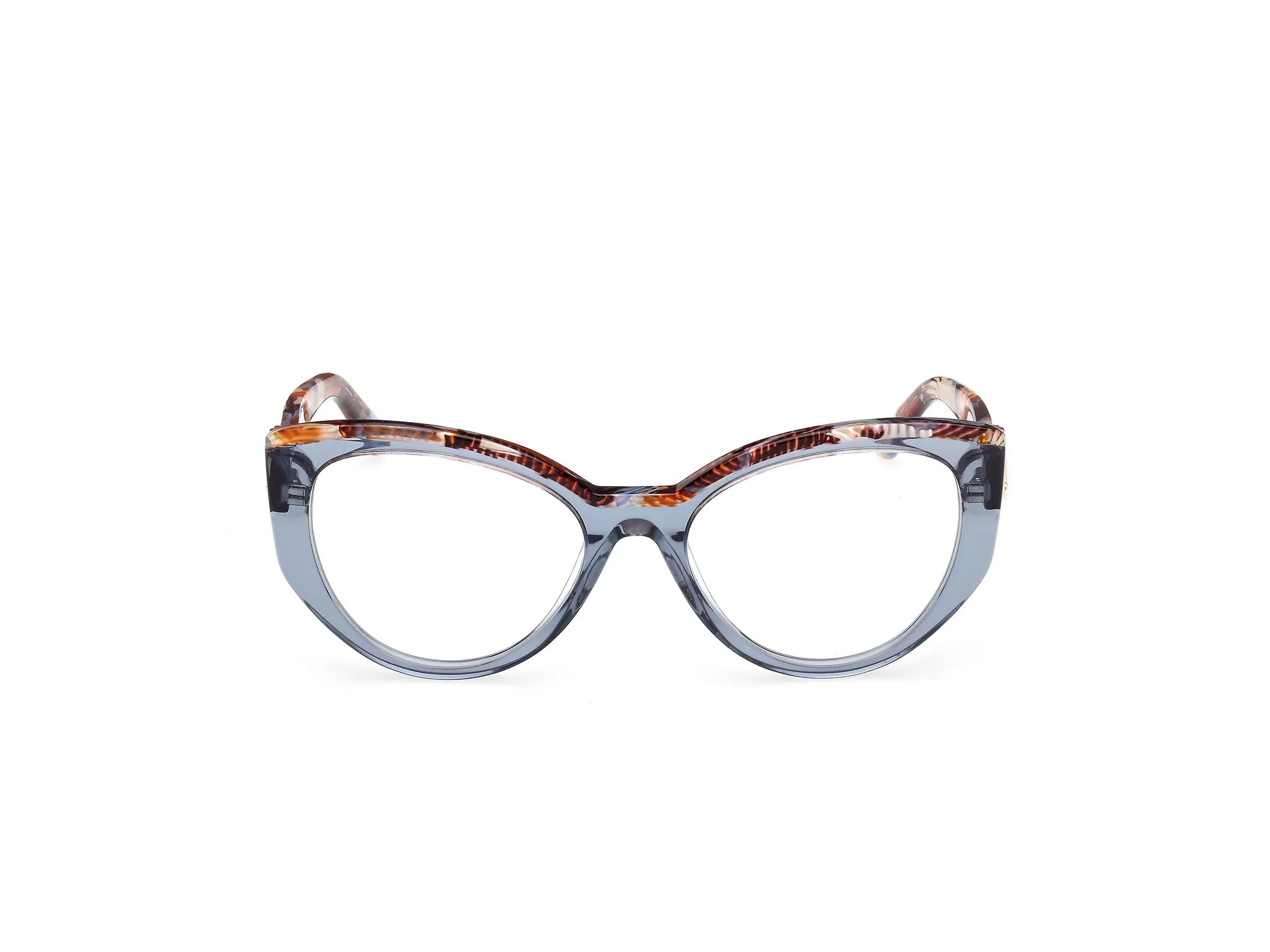 Guess by Marciano GM50031 92 Montature da vista Acetato Blu Cat Eye Normale - immagine 2