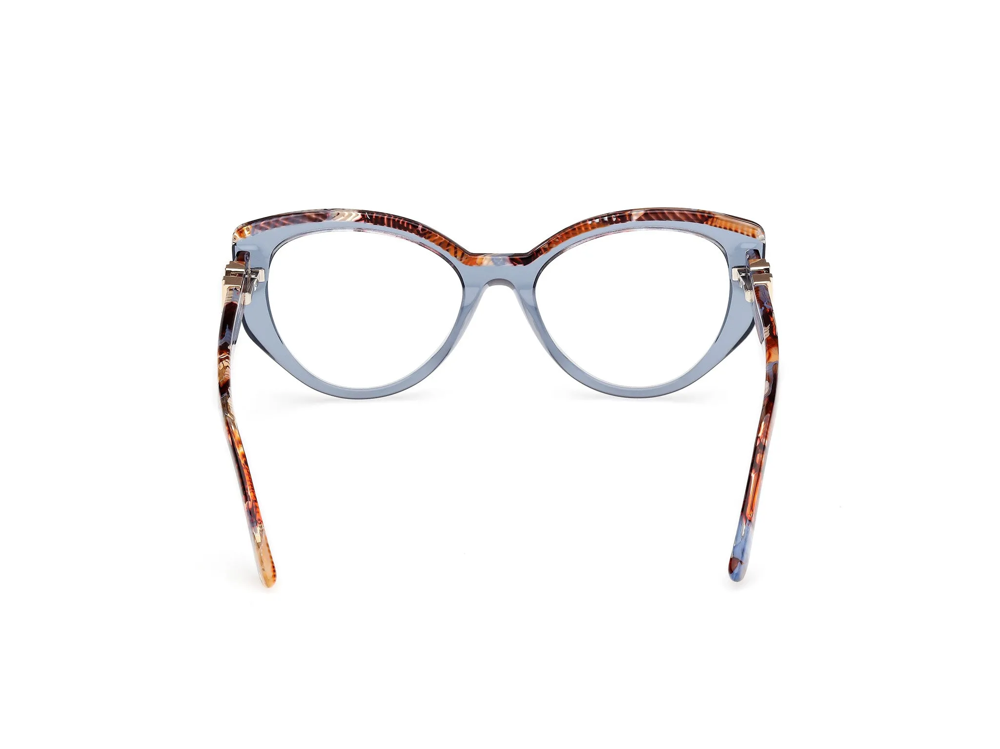 Guess by Marciano GM50031 92 Montature da vista Acetato Blu Cat Eye Normale - immagine 4