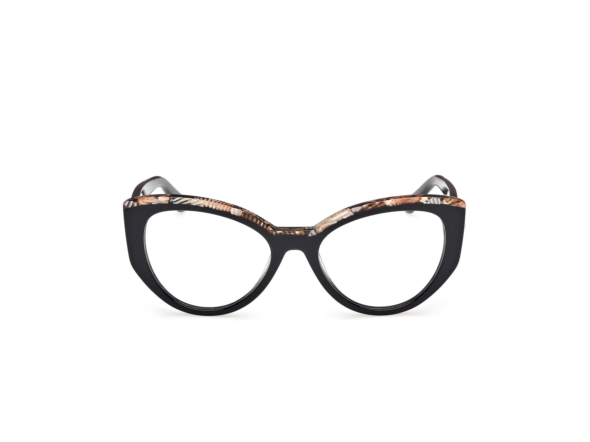 Guess by Marciano GM50031 5 Montature da vista Acetato Nero Cat Eye Normale - immagine 2
