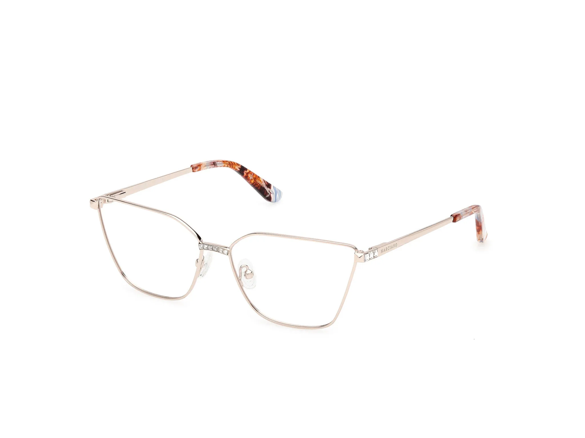 Guess by Marciano GM50030 32 Montature da vista Metallo Oro Cat Eye Normale - immagine 1