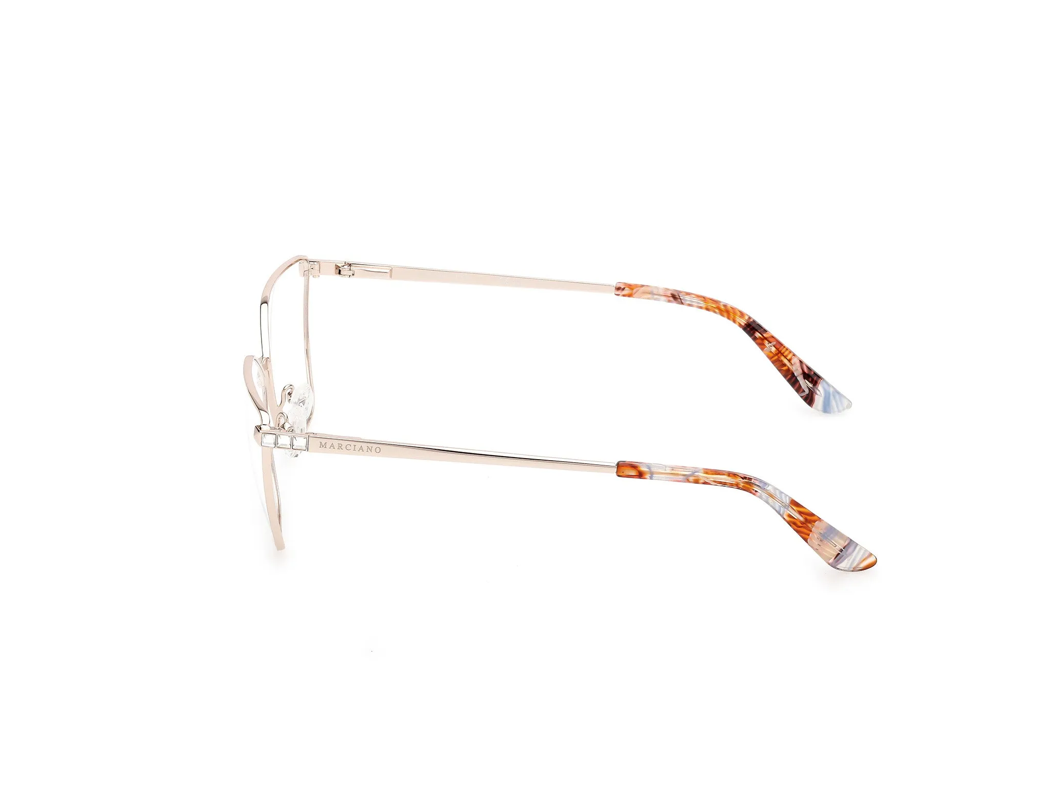Guess by Marciano GM50030 32 Montature da vista Metallo Oro Cat Eye Normale - immagine 3