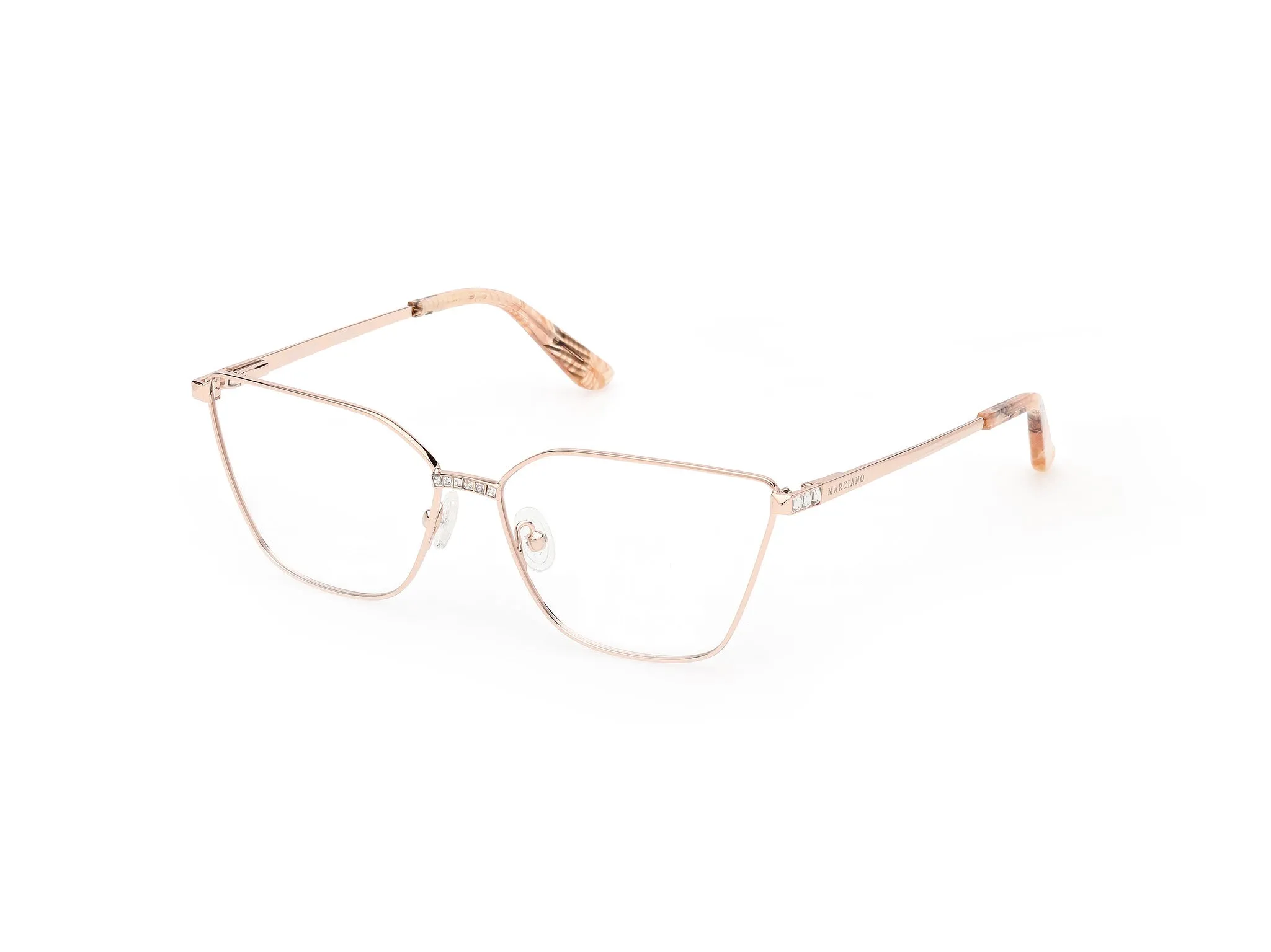 Guess by Marciano GM50030 28 Montature da vista Metallo Oro Cat Eye Normale - immagine 1