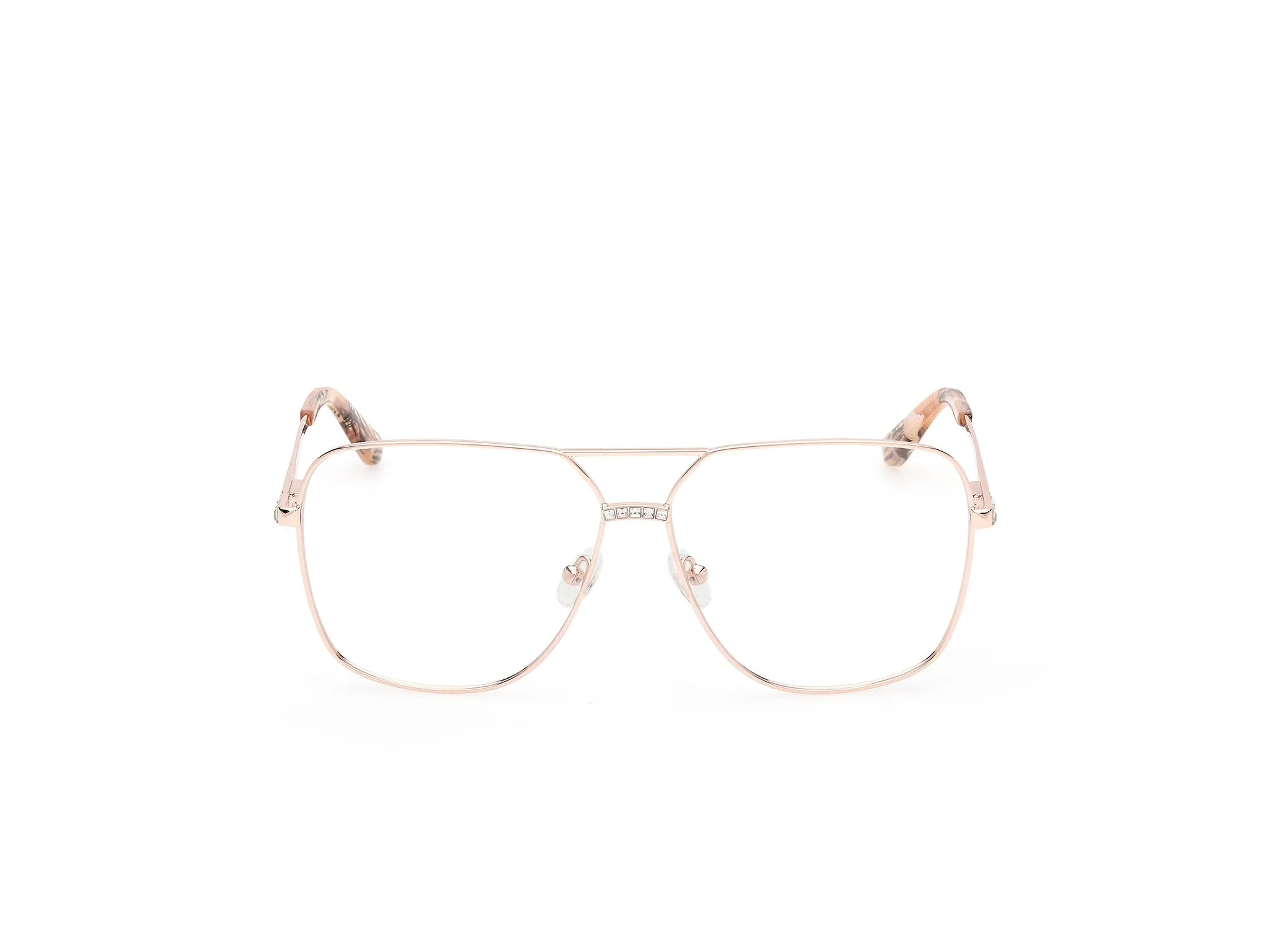 Guess by Marciano GM50029 28 Montature da vista Metallo Oro Squadrata Normale - immagine 2