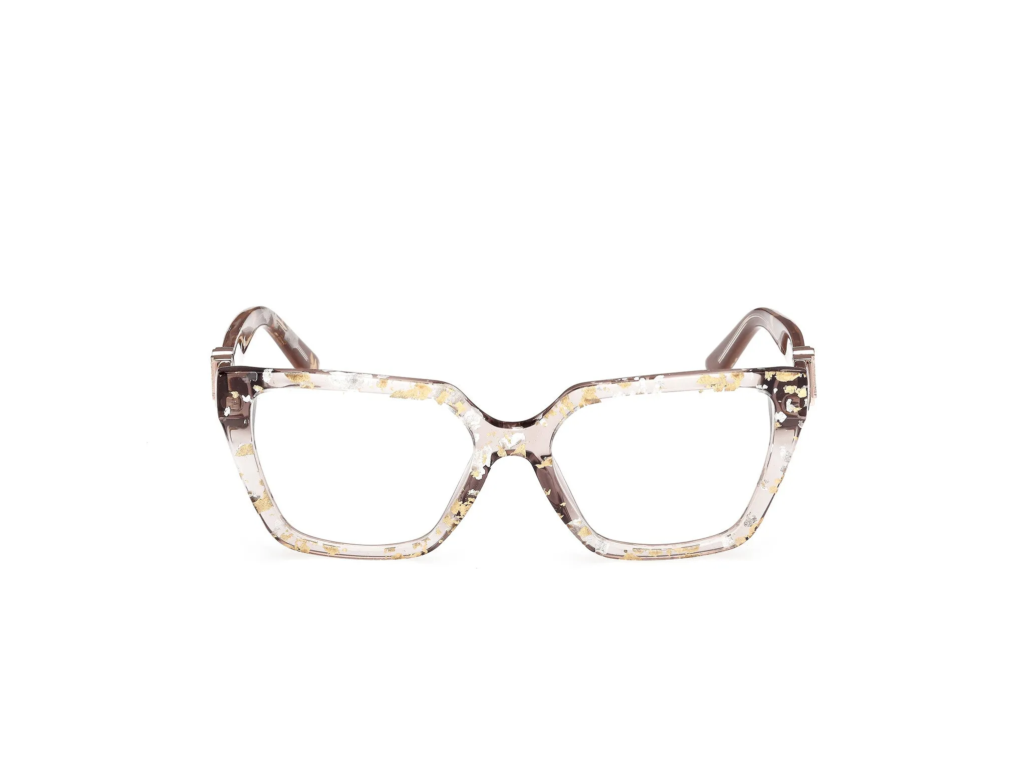Guess by Marciano GM50028 50 Montature da vista Acetato Marrone Squadrata Normale - immagine 2