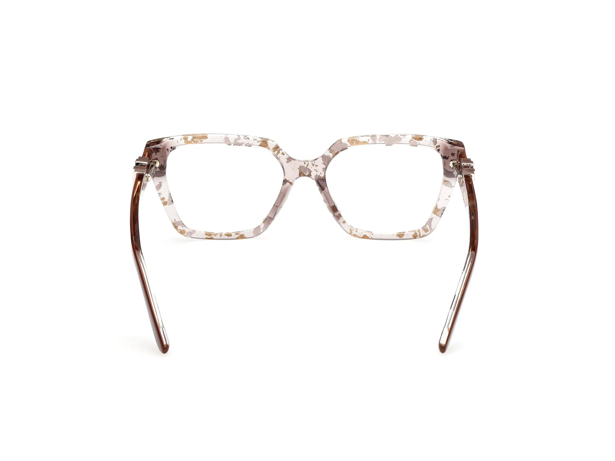 Guess by Marciano GM50028 50 Montature da vista Acetato Marrone Squadrata Normale - immagine 4
