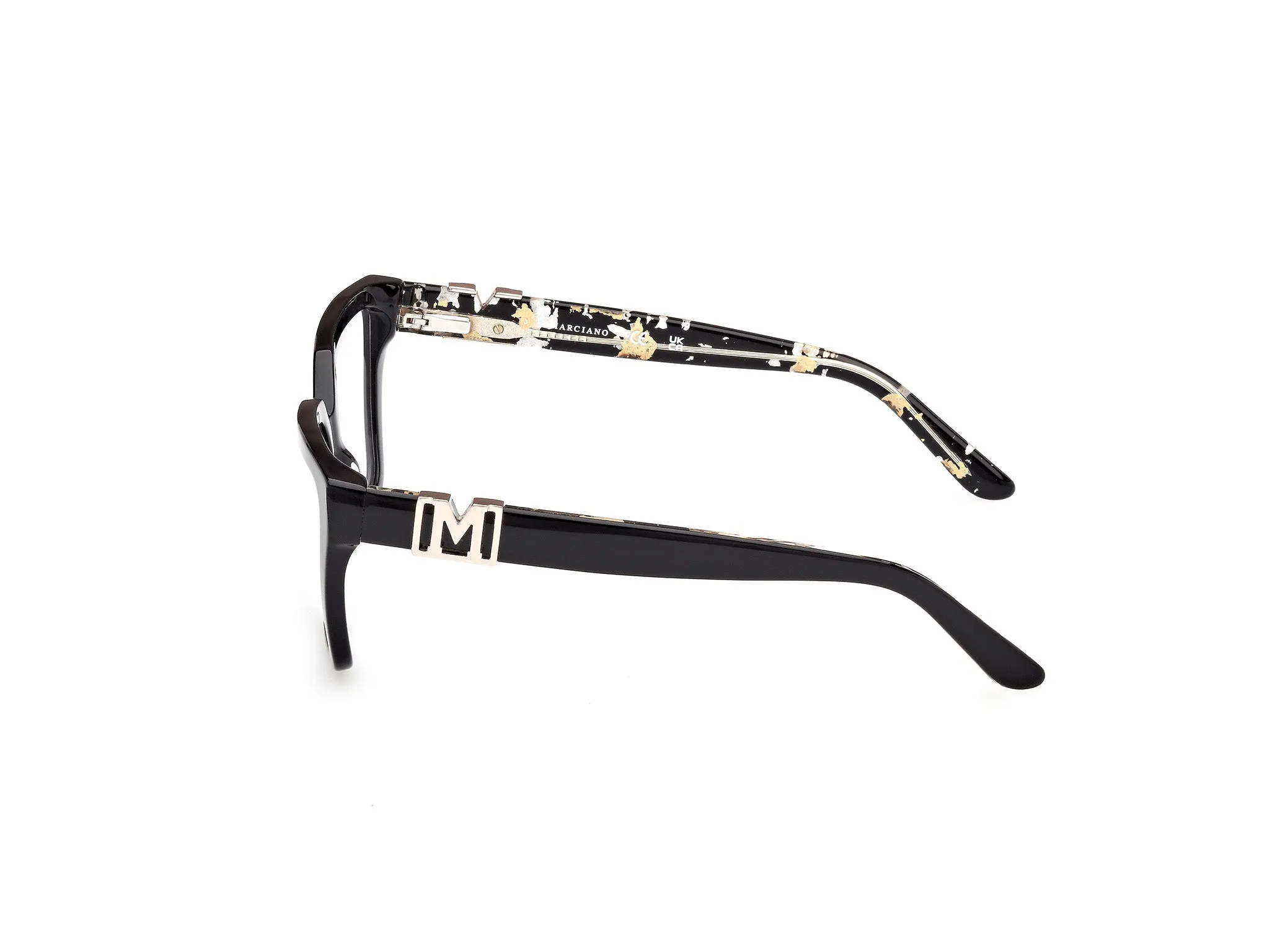 Guess by Marciano GM50028 1 Montature da vista Acetato Nero Squadrata Normale - immagine 3