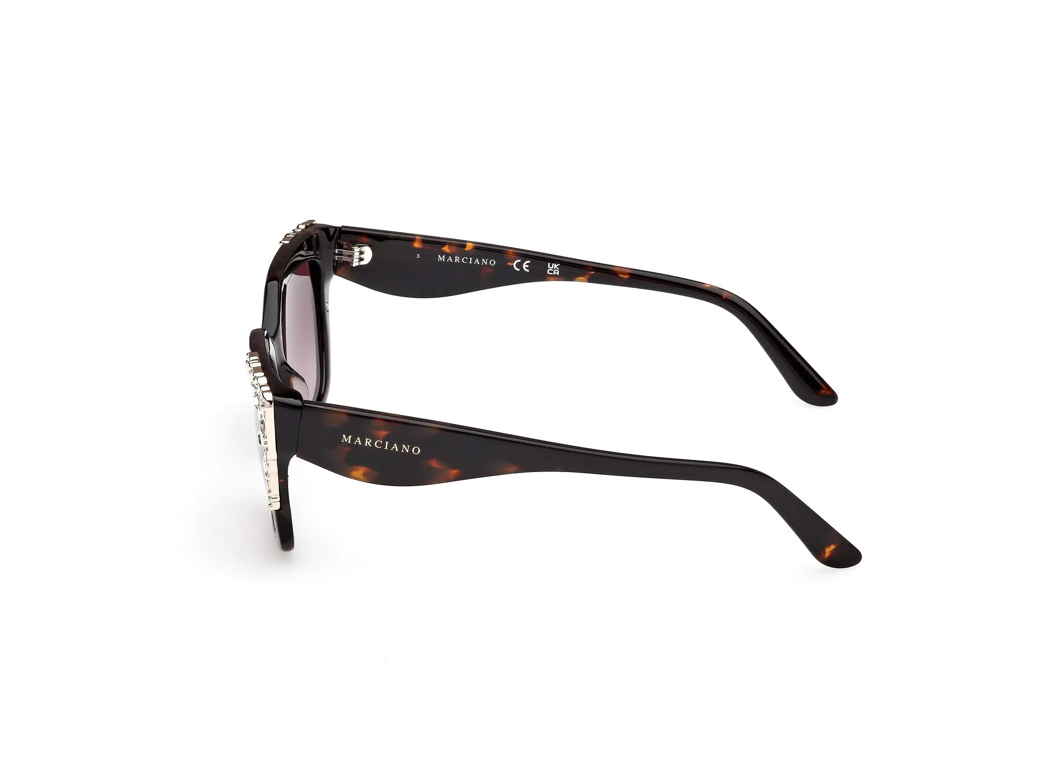 Guess by Marciano GM00027 52F Occhiali da sole Acetato Squadrata Normale - immagine 3