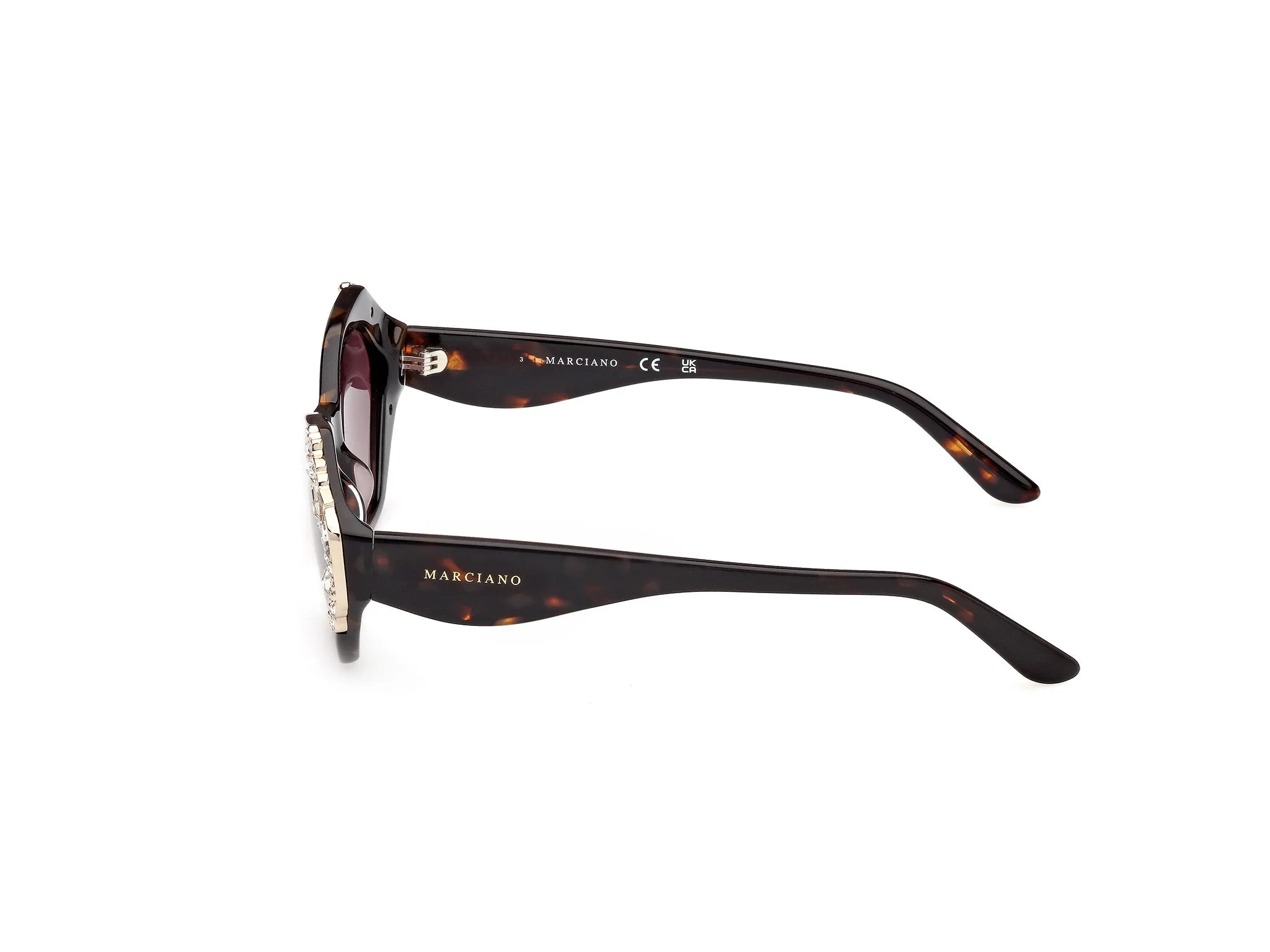 Guess by Marciano GM00026 52F Occhiali da sole Acetato Geometrica Normale - immagine 3